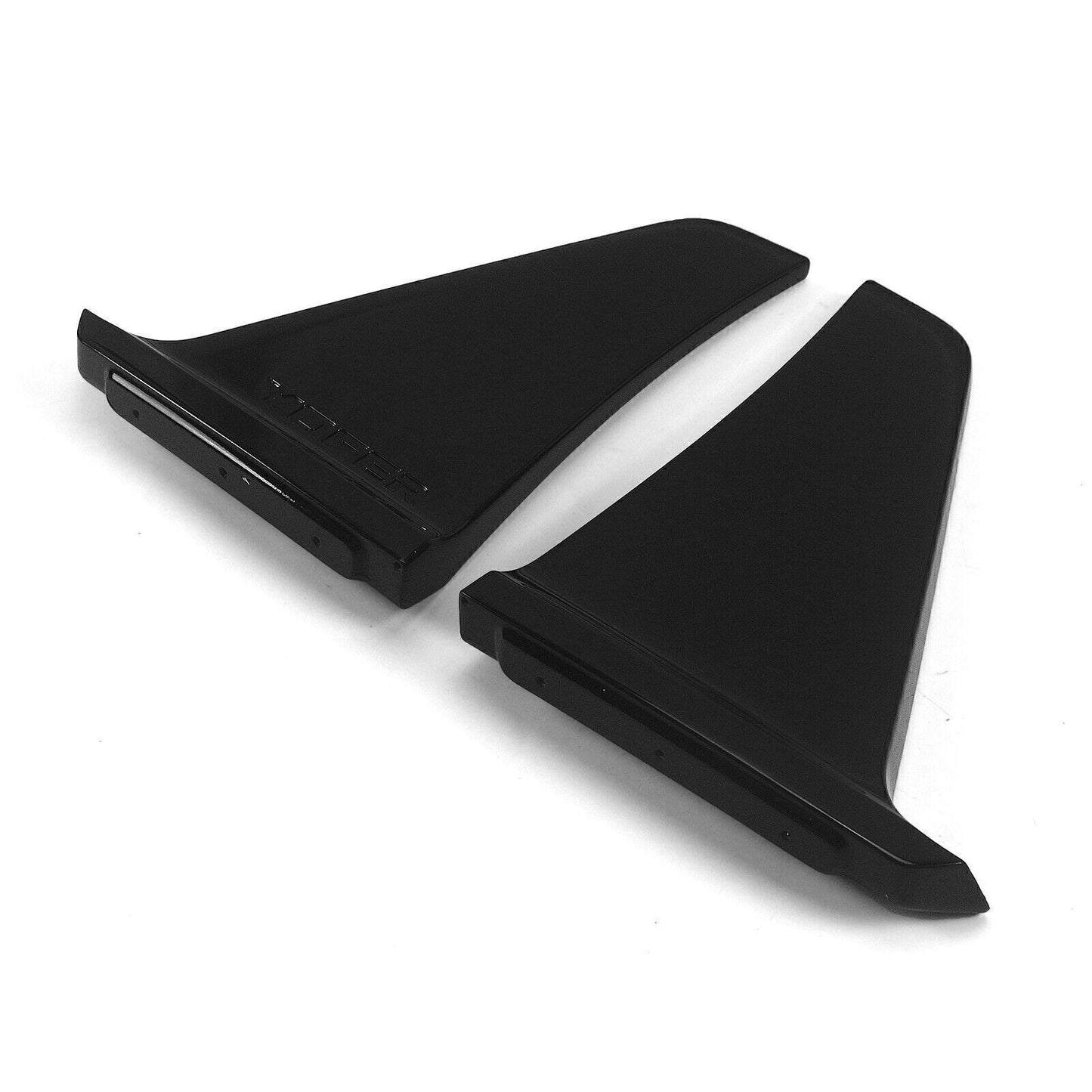 1 Set Black Front Bumper Spoiler Lip For Toyota Camry SE XSE 2018-2024 YOFER