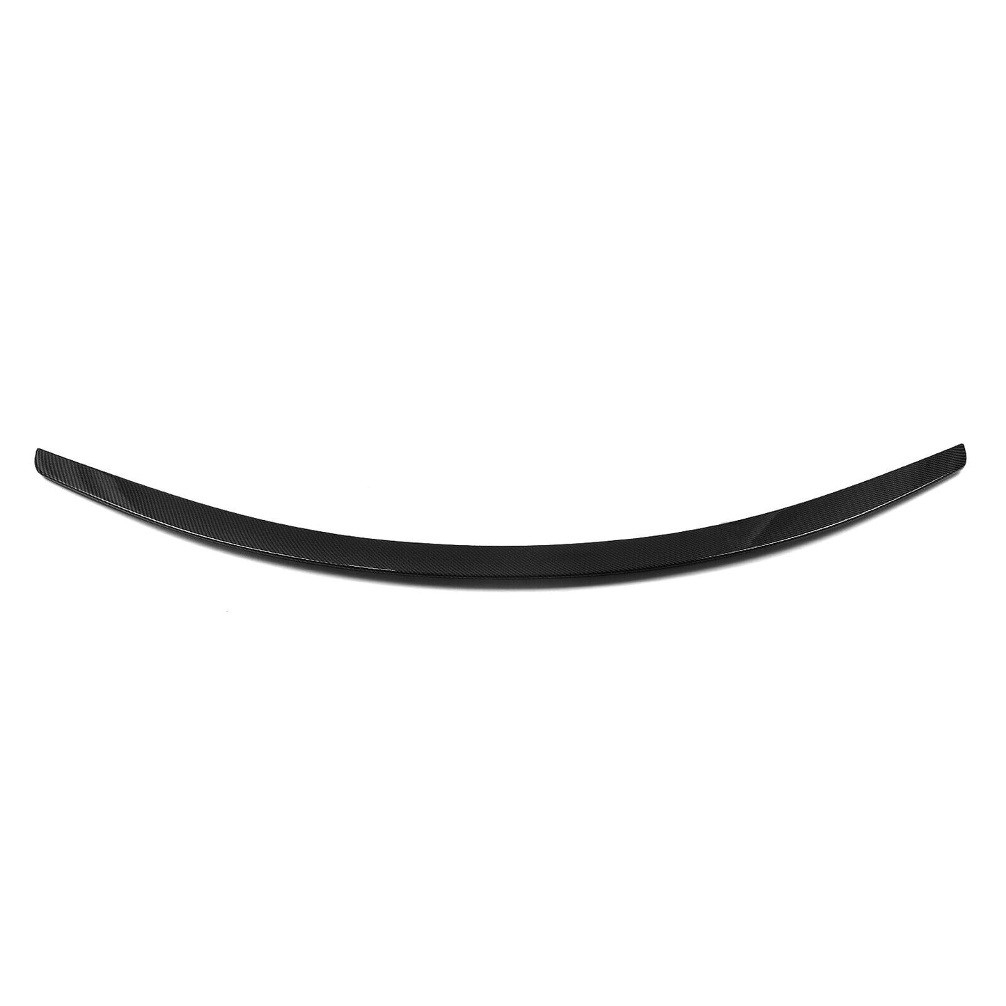 1x Rear Trunk Spoiler Lip Wing Fit For Tesla Model S 2012-2022 Carbon Fiber Look