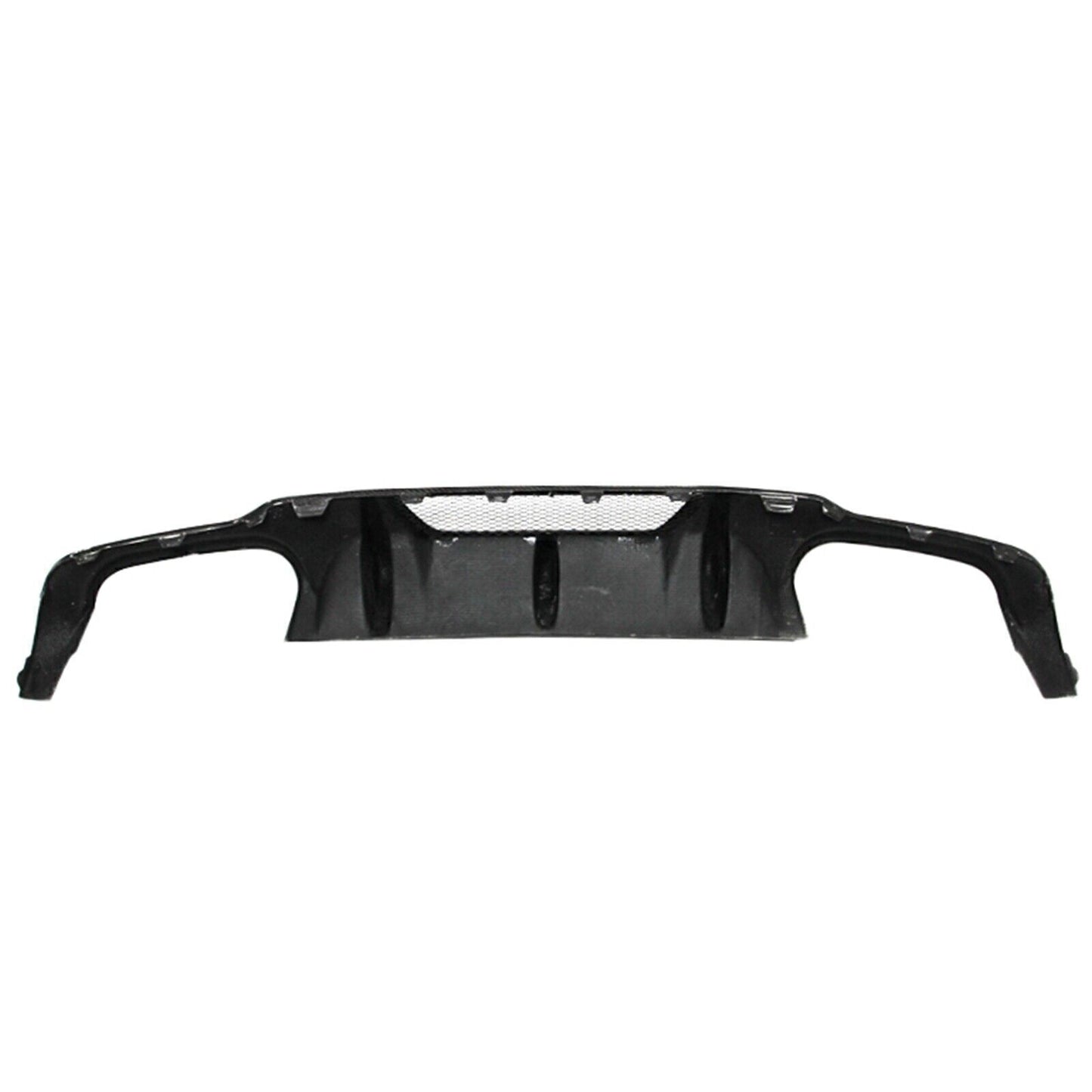 1Set Rear Diffuser Lip Bumper For Benz W204 C63 AMG 2012-2015 V Carbon Fiber