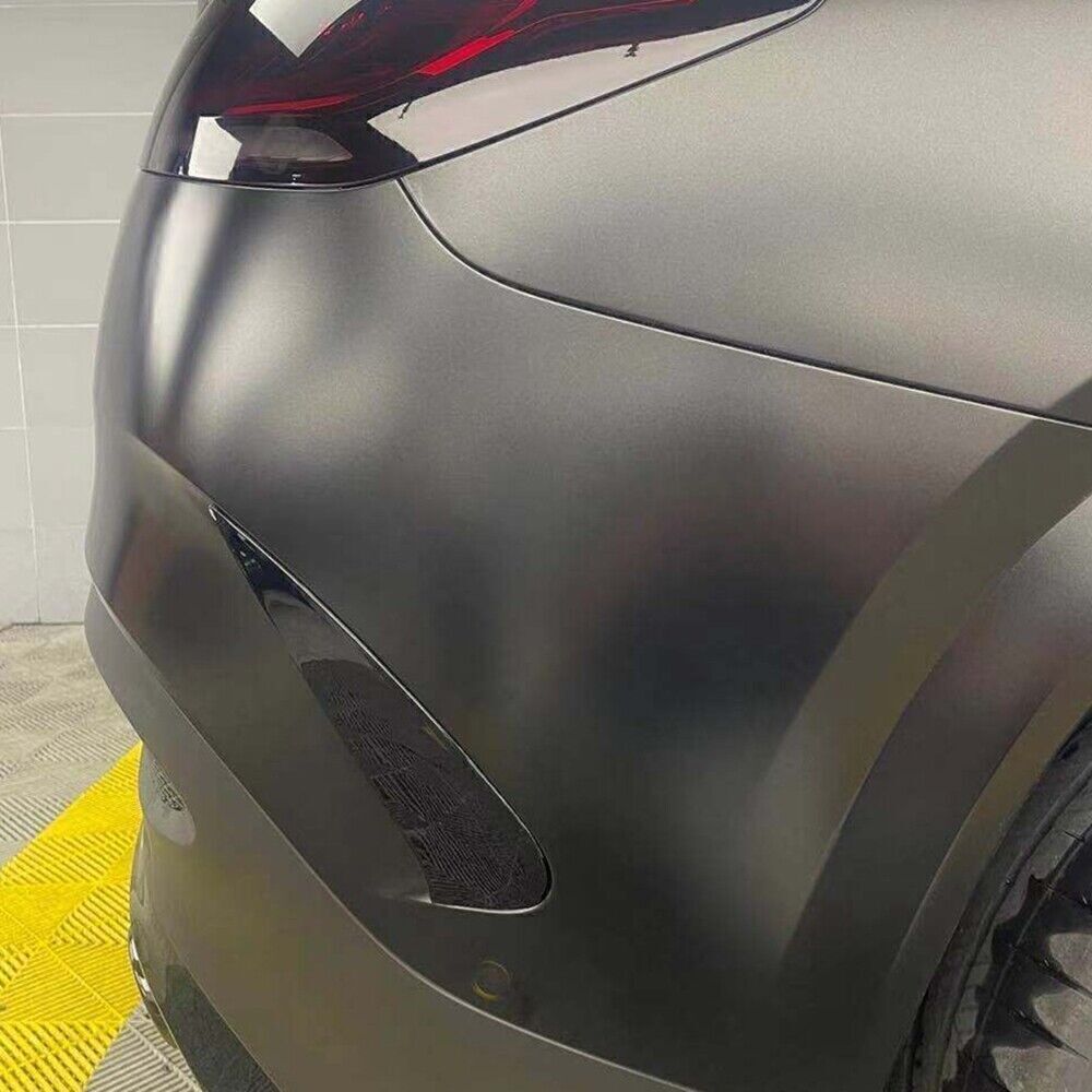 Rear Air Vent Cover Trim For Benz GLE Coupe C167 GLE350 2020+ Carbon Fiber Look