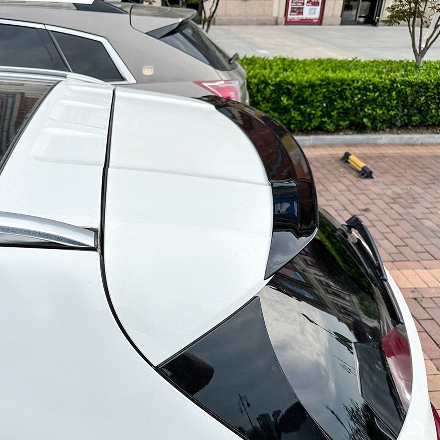 Rear Trunk Spoiler Wing For Benz X156 GLA180 GLA200 250 GLA45 AMG 2014-19 Black