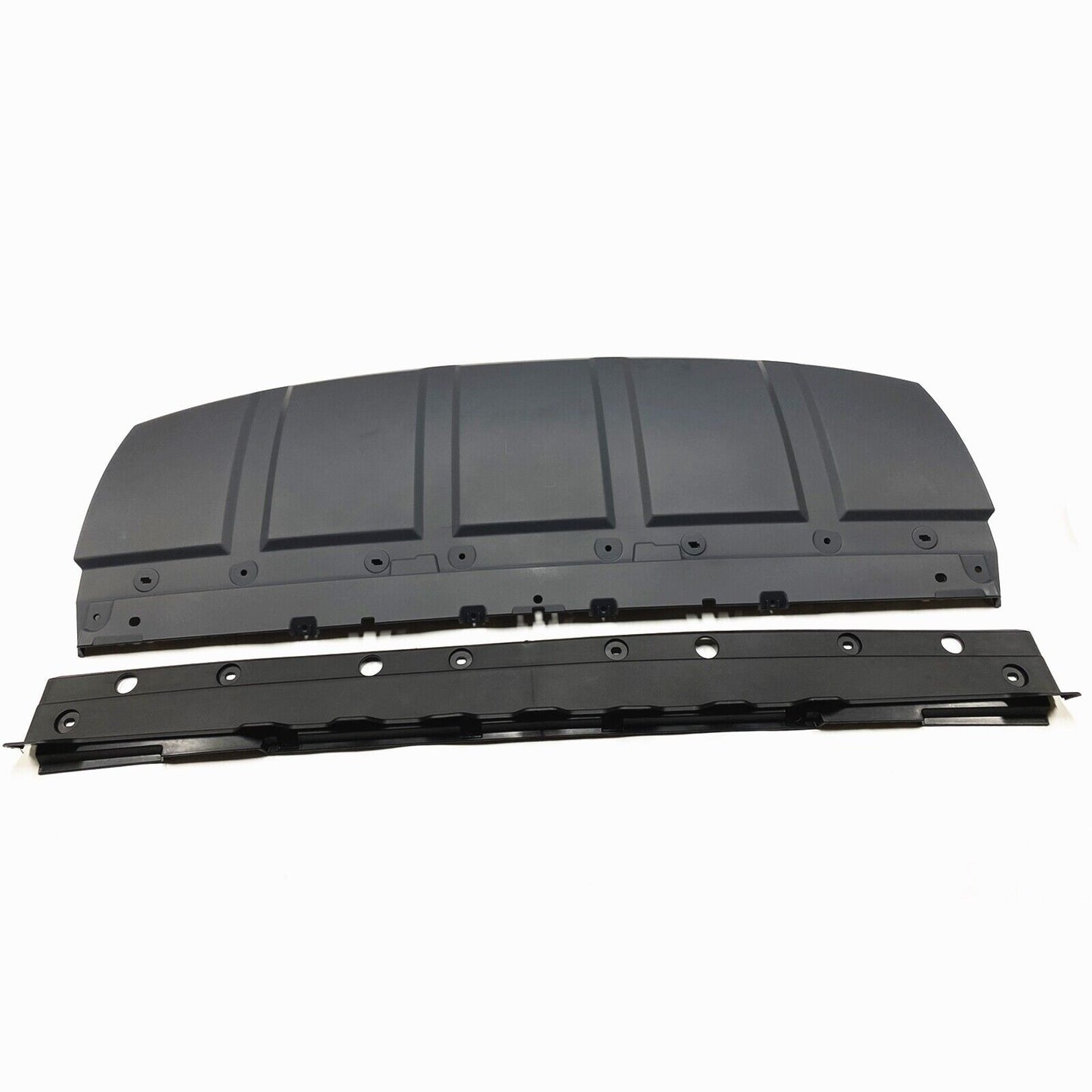 1x Front Bumper Skid Plate Tow Hook Cover LR117512 For Land Rover 2018-20 Black