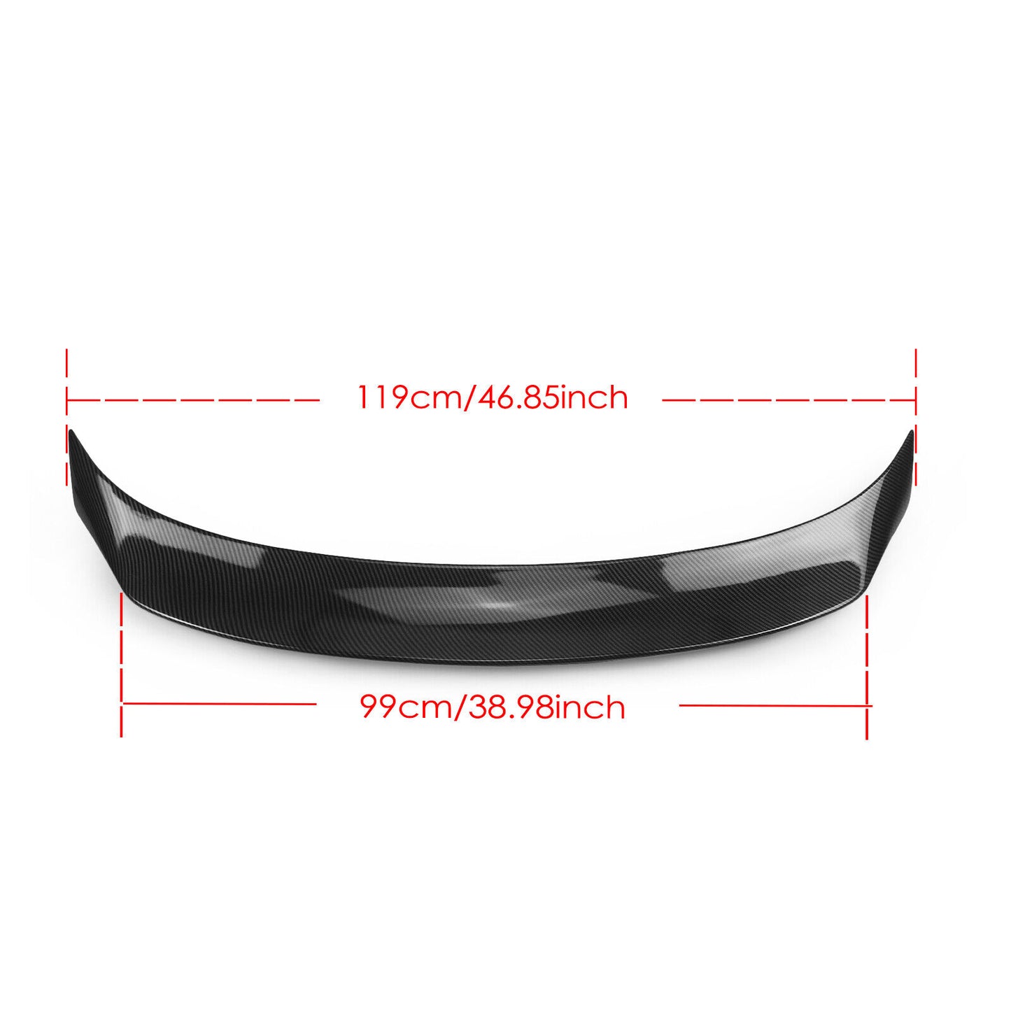 Rear Trunk Spoiler Wing For LEXUS IS200t IS250 IS350 IS300 2014-2020 Carbon Syle
