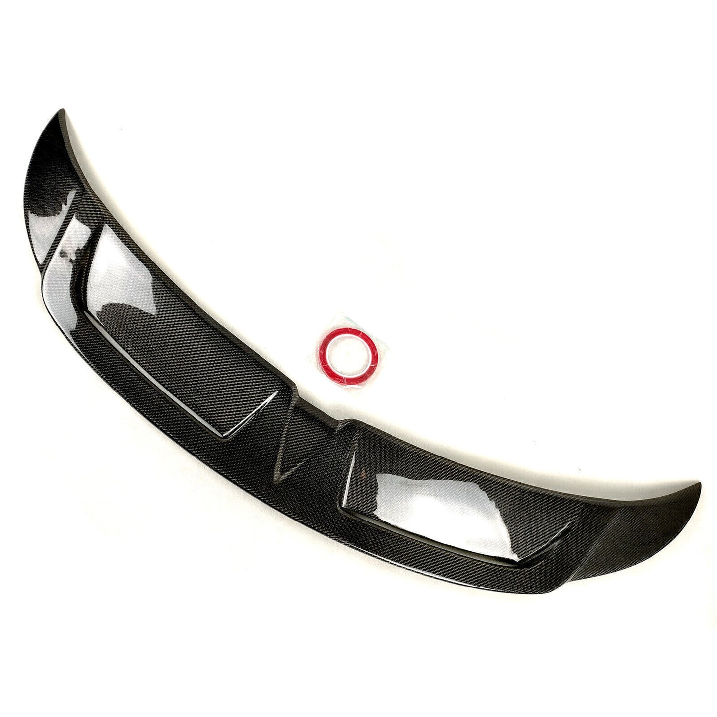 Rear Roof Trunk Spoiler Wing Lip For Tesla Model Y 2020-2023 Real Carbon Fiber