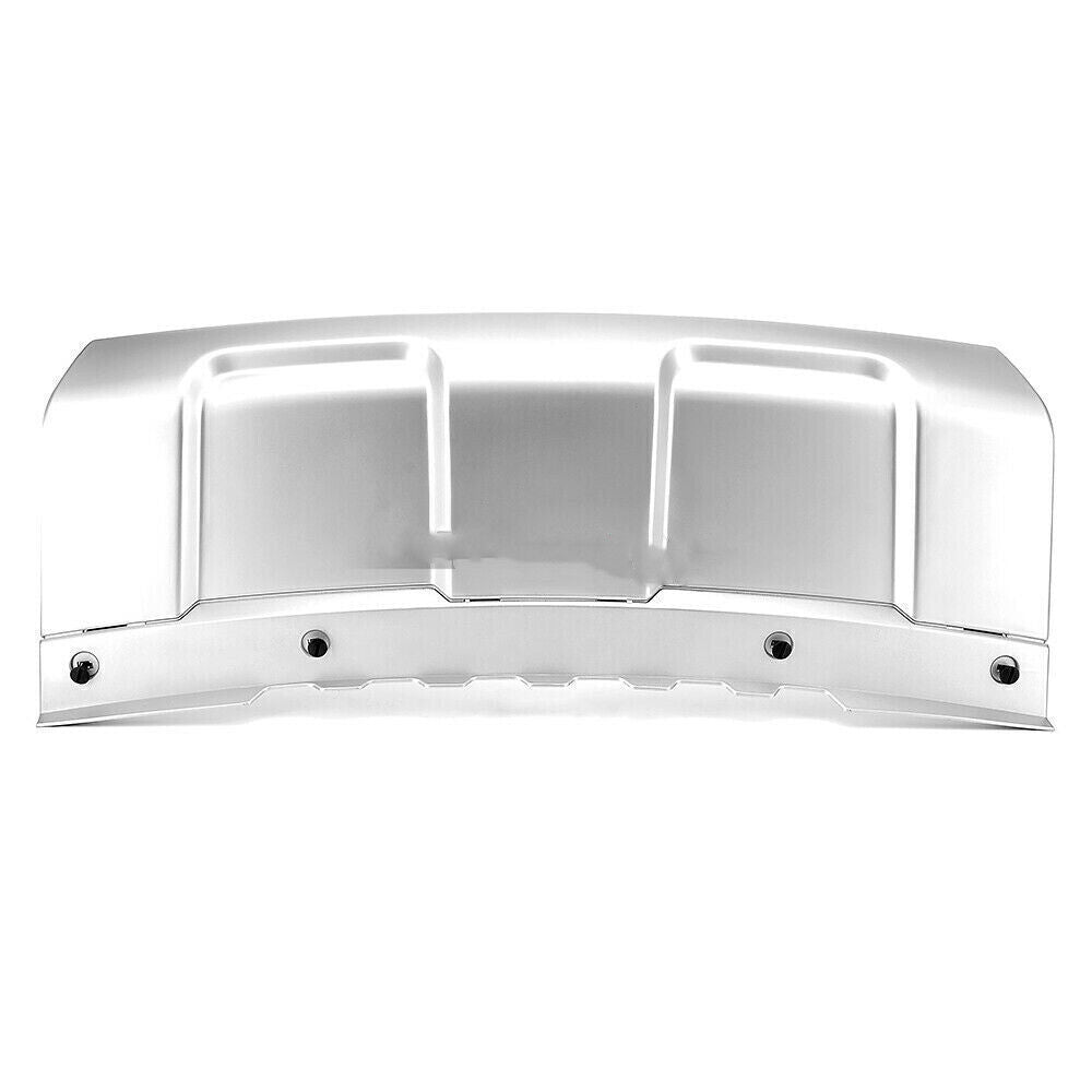 1Pc Car Front Bumper Skid Plate Trim For LR Range Rover Sport 2014-2017 Silver