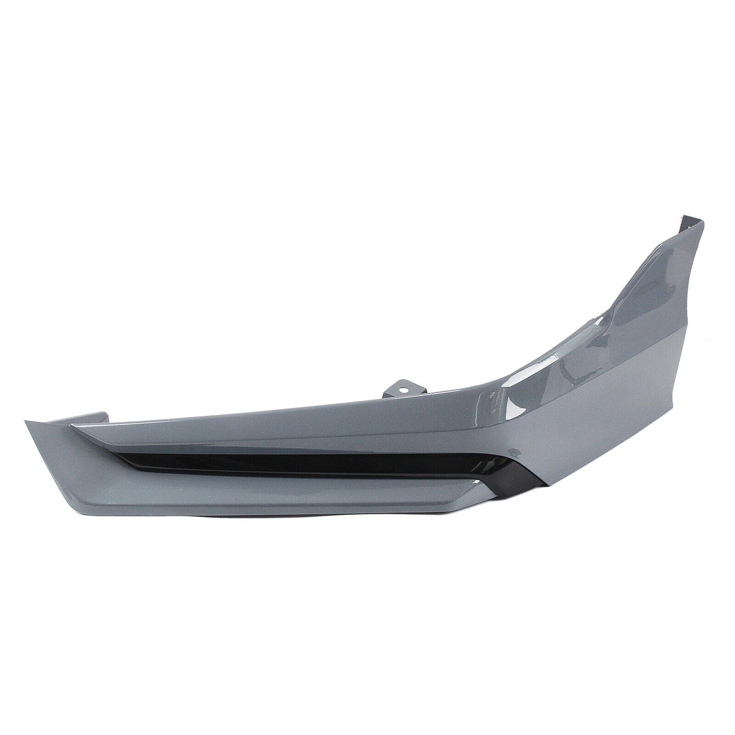 1Set Front Bumper Spoiler Lip Side Cover Gray For Honda Civic 11th All 2022-2024
