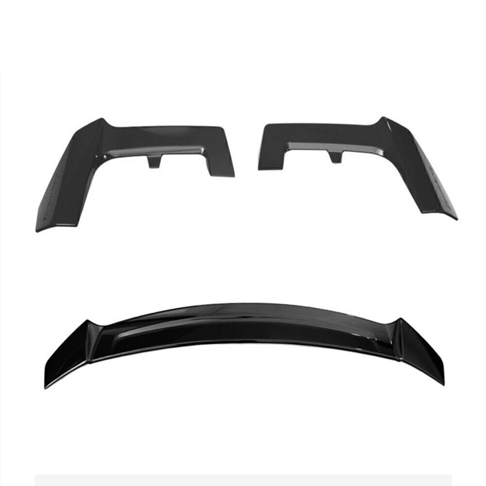 1Set Rear Trunk Spoiler Wing Lip Roof Cover For Honda Civic Hatchback 2020-2021