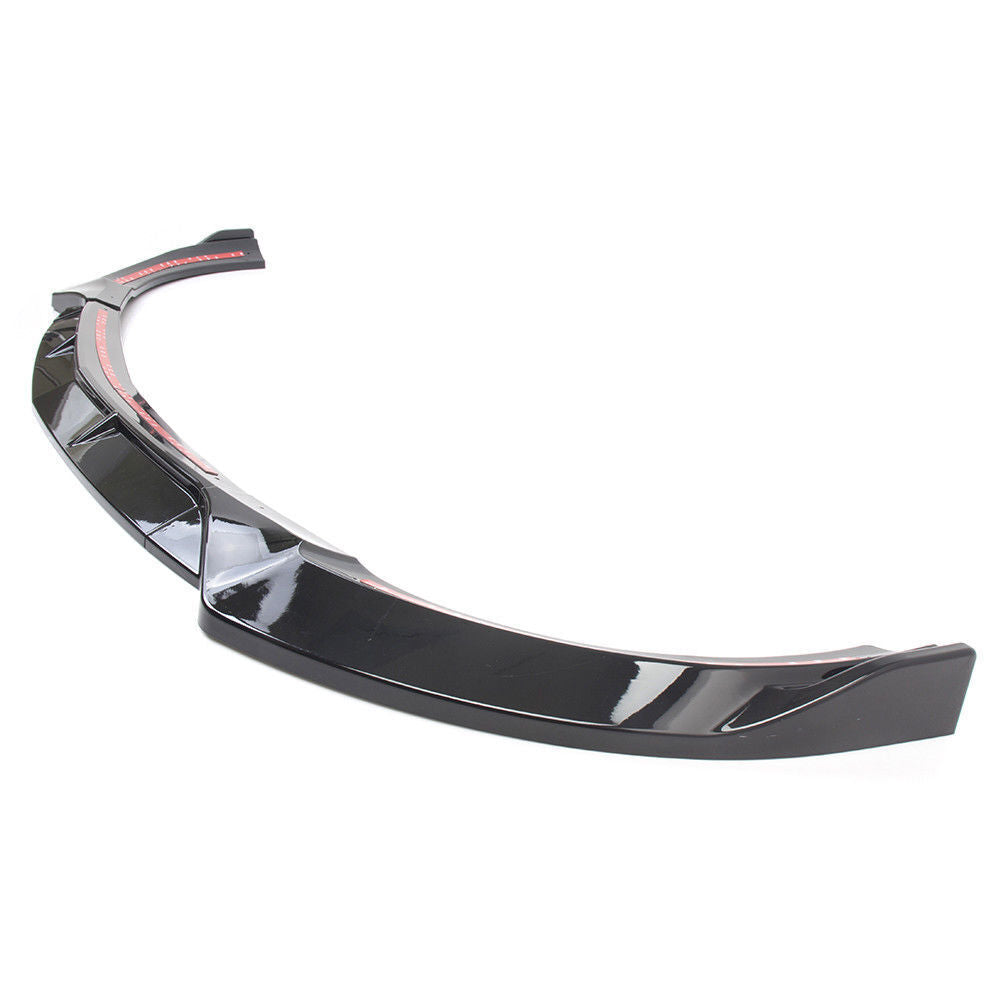 1Set Front Bumper Splitter Spoiler Lip For Mercedes Benz W213 Sport 2017-2019
