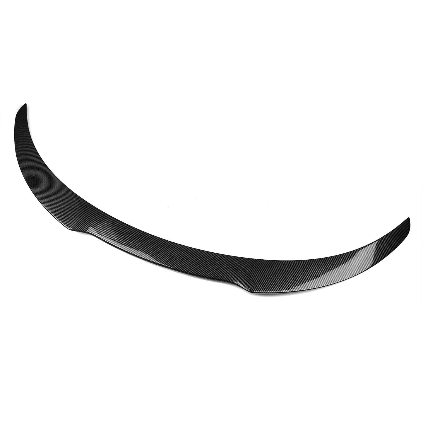 1x Rear Trunk Spoiler Lip Wing Fit For Tesla Model Y 2020-2023 Carbon Fiber Look