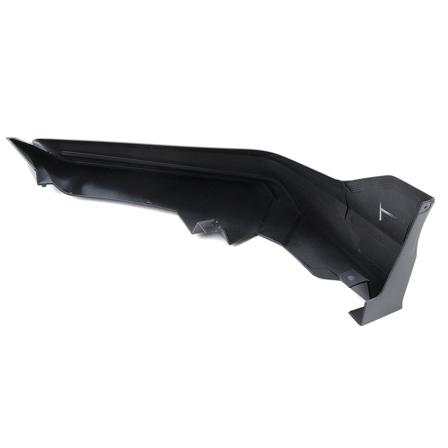 1Set Front Bumper Spoiler Lip Side Cover Gray For Honda Civic 11th All 2022-2024