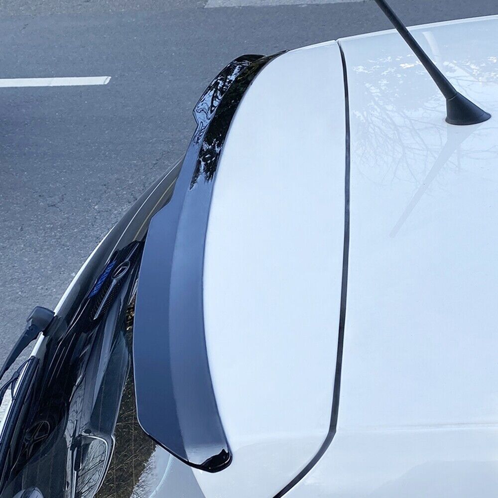 1Set Rear Spoiler Splitter For VW Volkswagen Polo Mk5 6R 6C 2011 2012-2017 Black