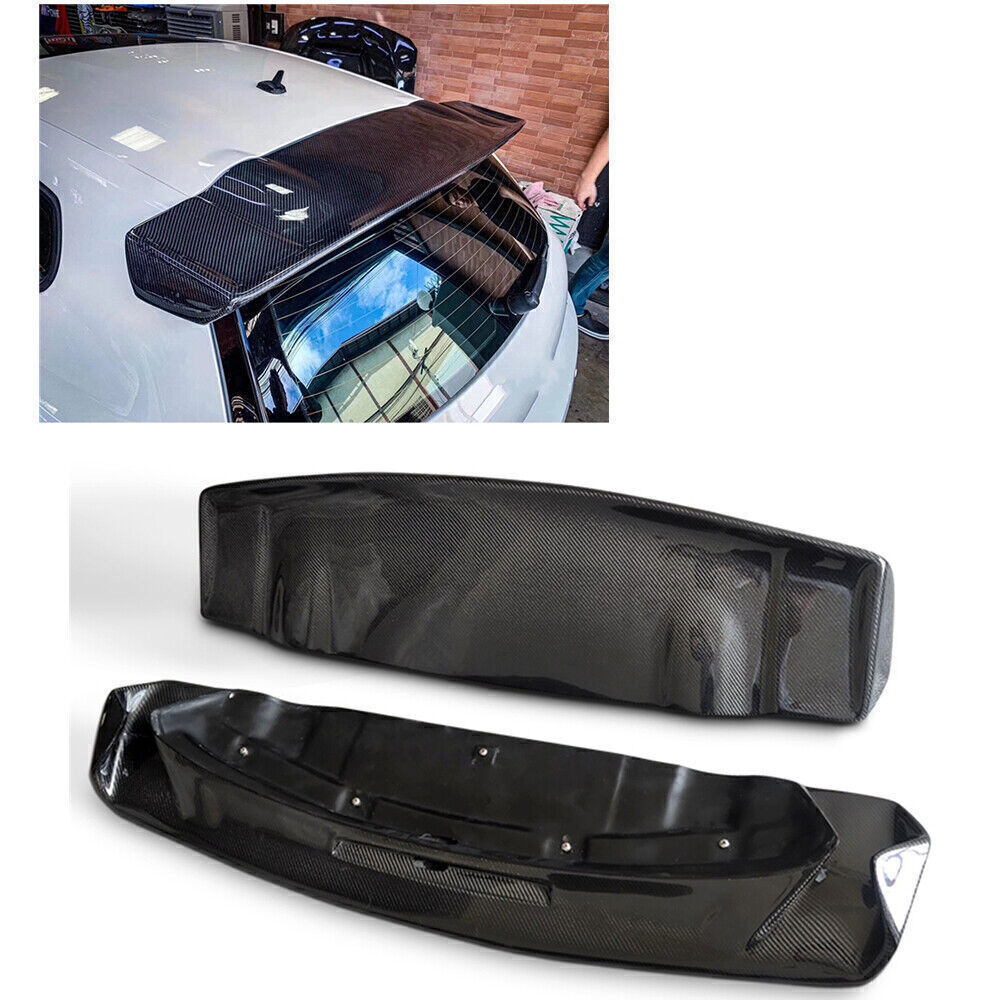1 Set Rear Spoiler Extension Cap Wing For VW Scirocco MK3 R Facelift 2014-2019