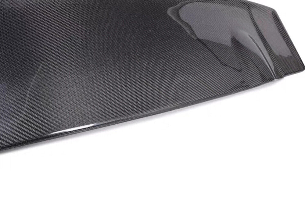 2Pcs Carbon Fiber Car Rear Roof Spoiler Boot Wing For VW Scirocco 2008 2009-2013