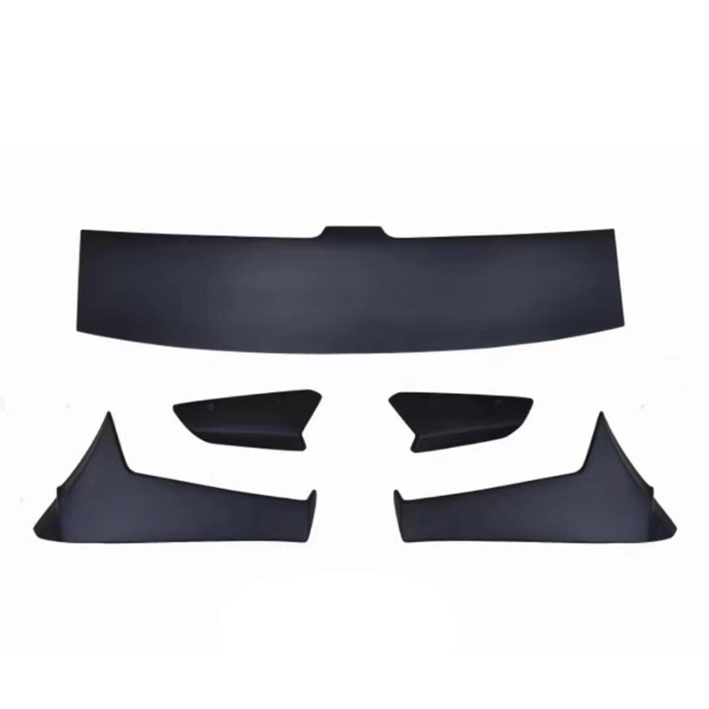 5x Rear Trunk Spoiler Wing For VW Golf7 MK7 MK7.5 GTI GTD 2014-2020 Matte Black