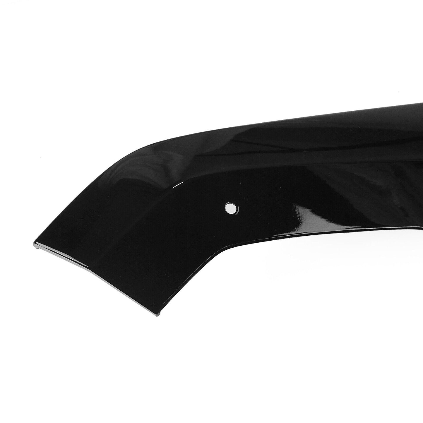 4Pc Front Bumper Lower Spoiler Lip Splitter For Audi Q8 2019-2023 Glossy Black