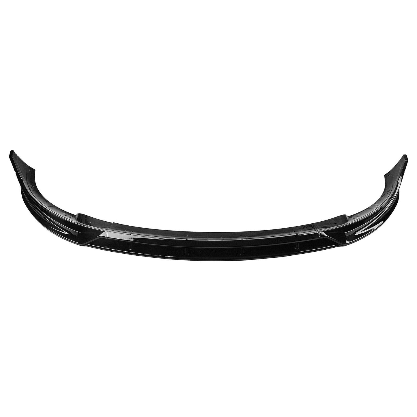 Glossy Black Front Bumper Spoiler Lip Splitter Kit For Tesla Model Y 2020-2023