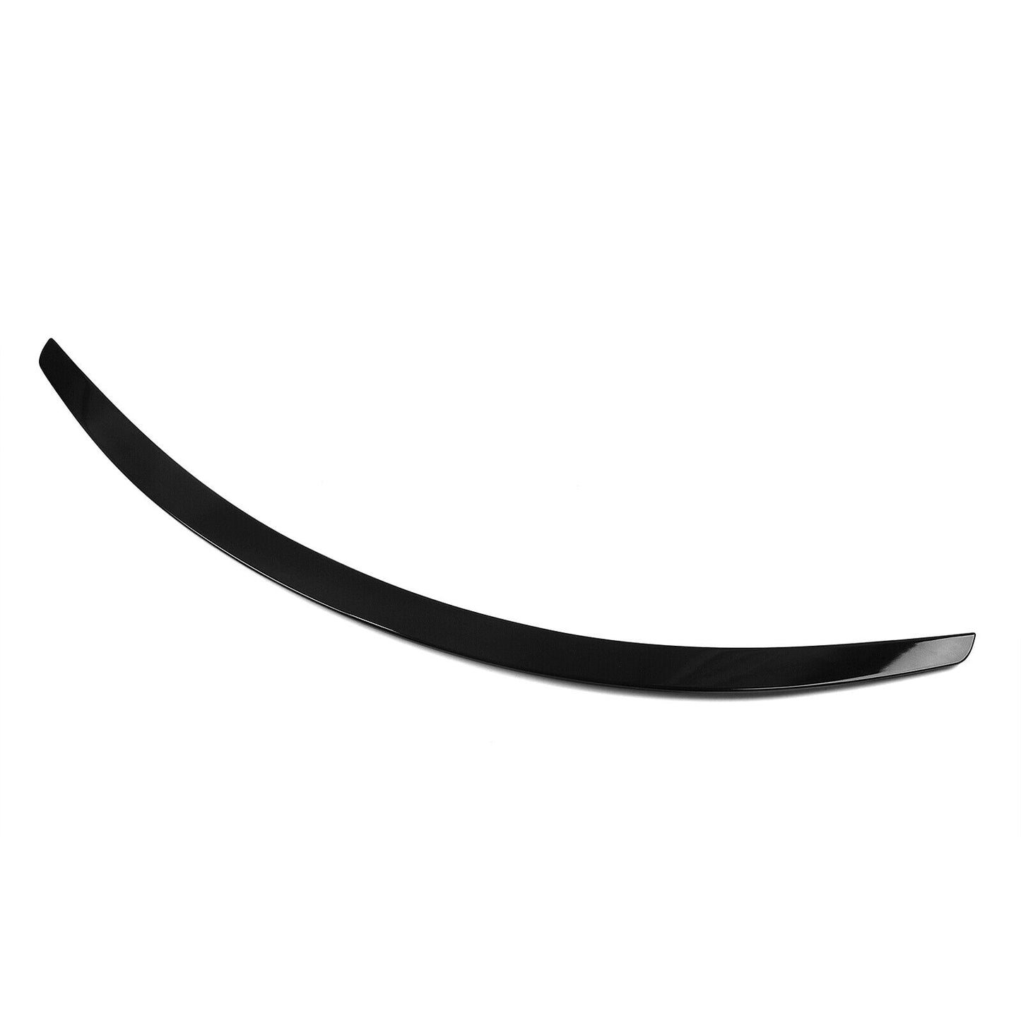 1Pc Car Rear Trunk Spoiler Lip Wing Fit For Tesla Model S 2012-2022 Gloss Black