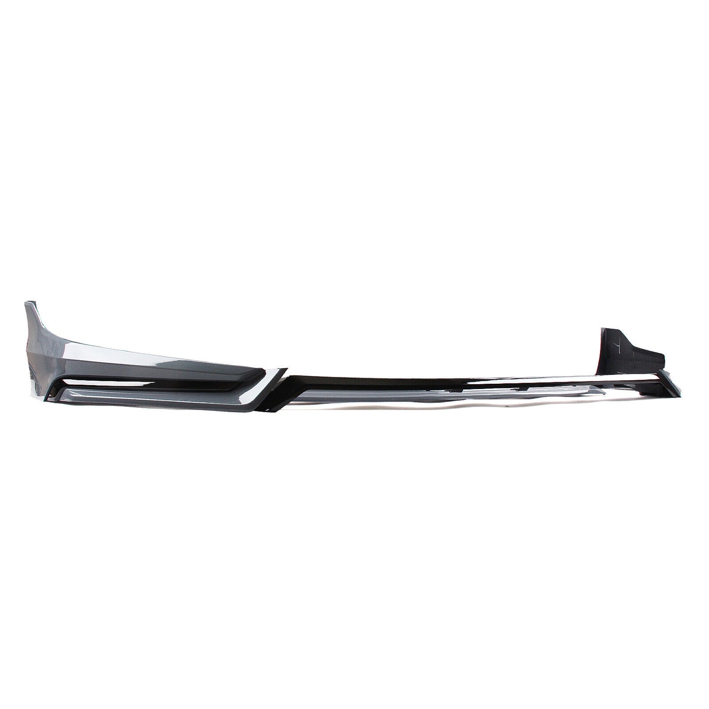 1Set Front Bumper Spoiler Lip Side Cover Gray For Honda Civic 11th All 2022-2024