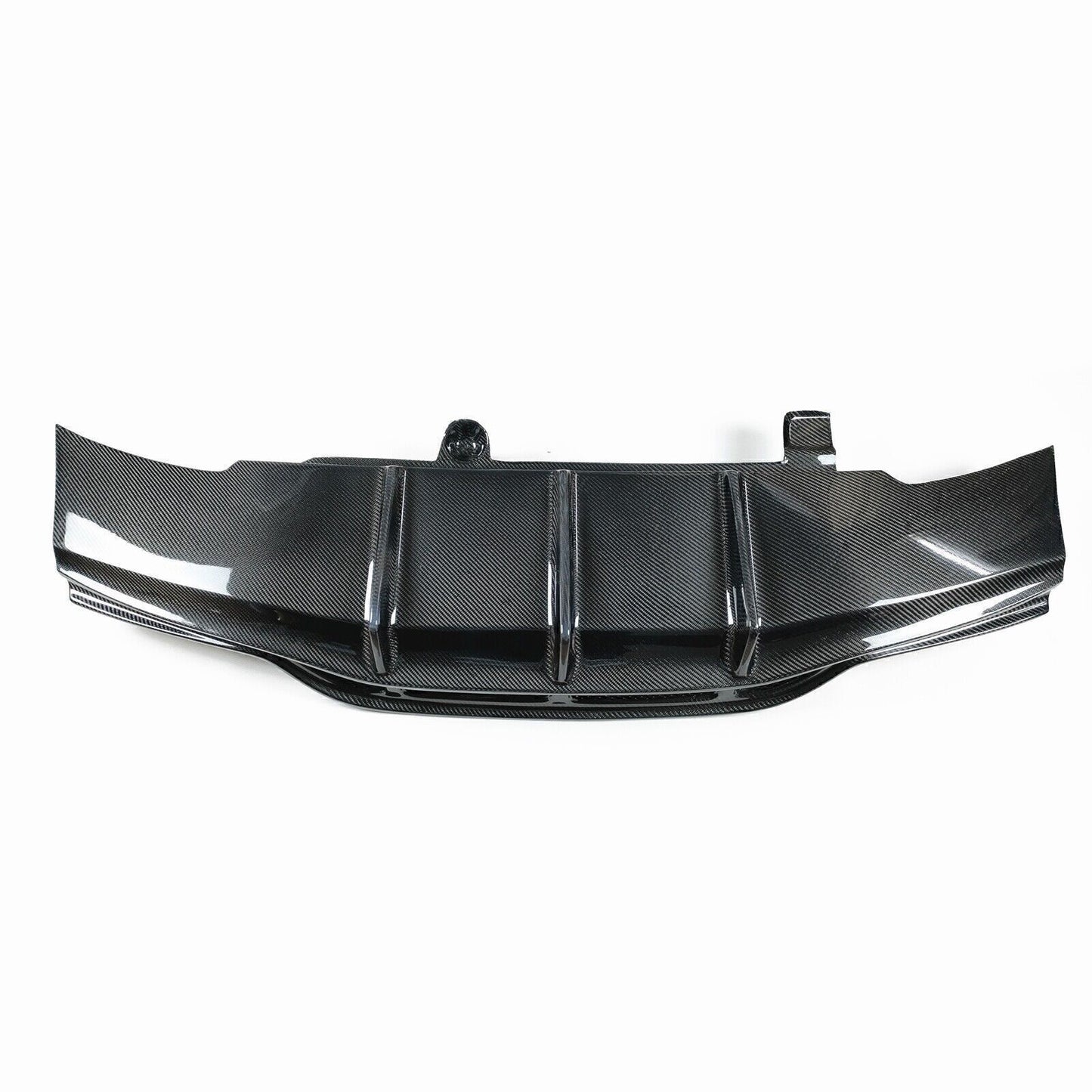 1Set Carbon Fiber Rear Bumper Diffuser Lip For Benz C63 AMG S PSM 2015-2021 2 Dr