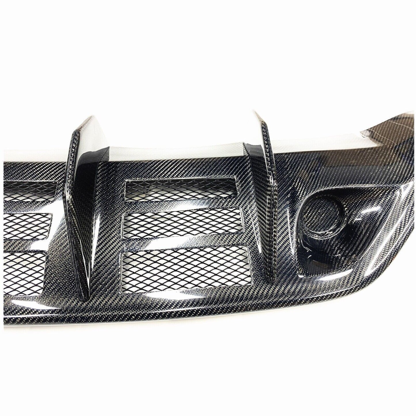 1Pc Carbon Fiber Rear Bumper Diffuser Lip For Nissan Skyline GTR GT-R 2008-2011