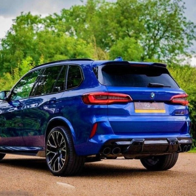 Fits BMW X5 G05 X5M M50 M Sport SUV Gloss Black Rear Roof Spoiler 2018 2021