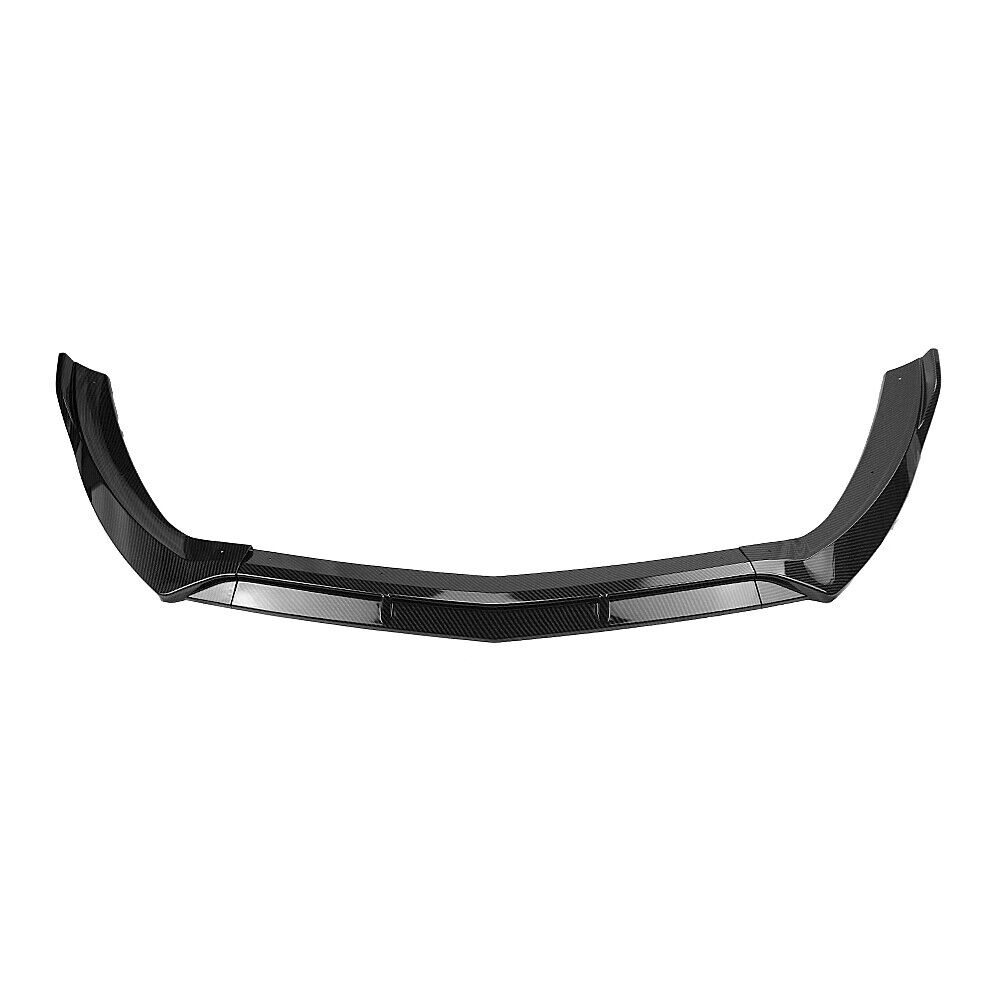 Black Car Front Bumper Spoiler Splitter Lip For Mercedes Benz CLA W117 2017-2018