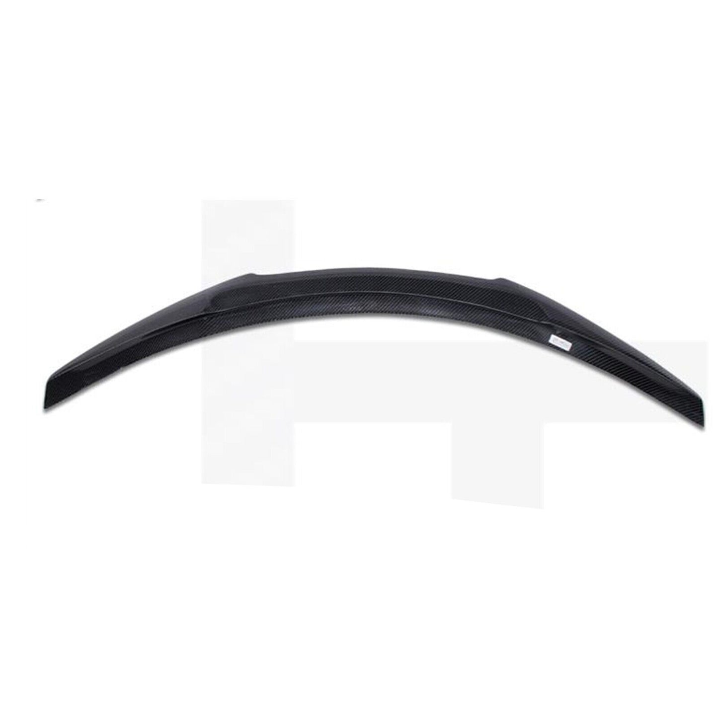 1x Carbon Fiber Car Rear Trunk Spoiler Wing Lip For Infiniti Q60 2016-2023 Black