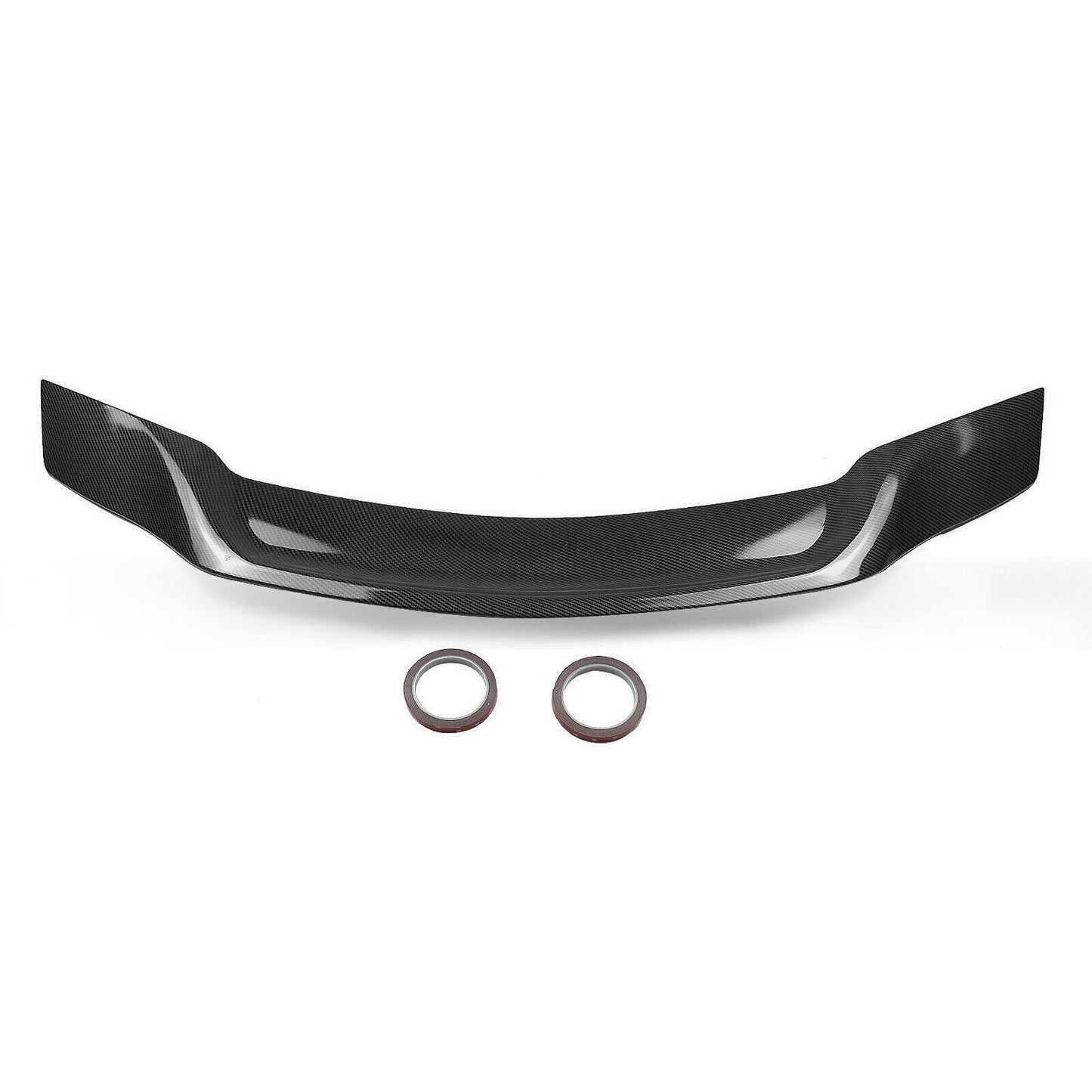 Rear Trunk Spoiler Wing Lip For Benz W204 C250 C300 2008-2014 Carbon Fiber Look