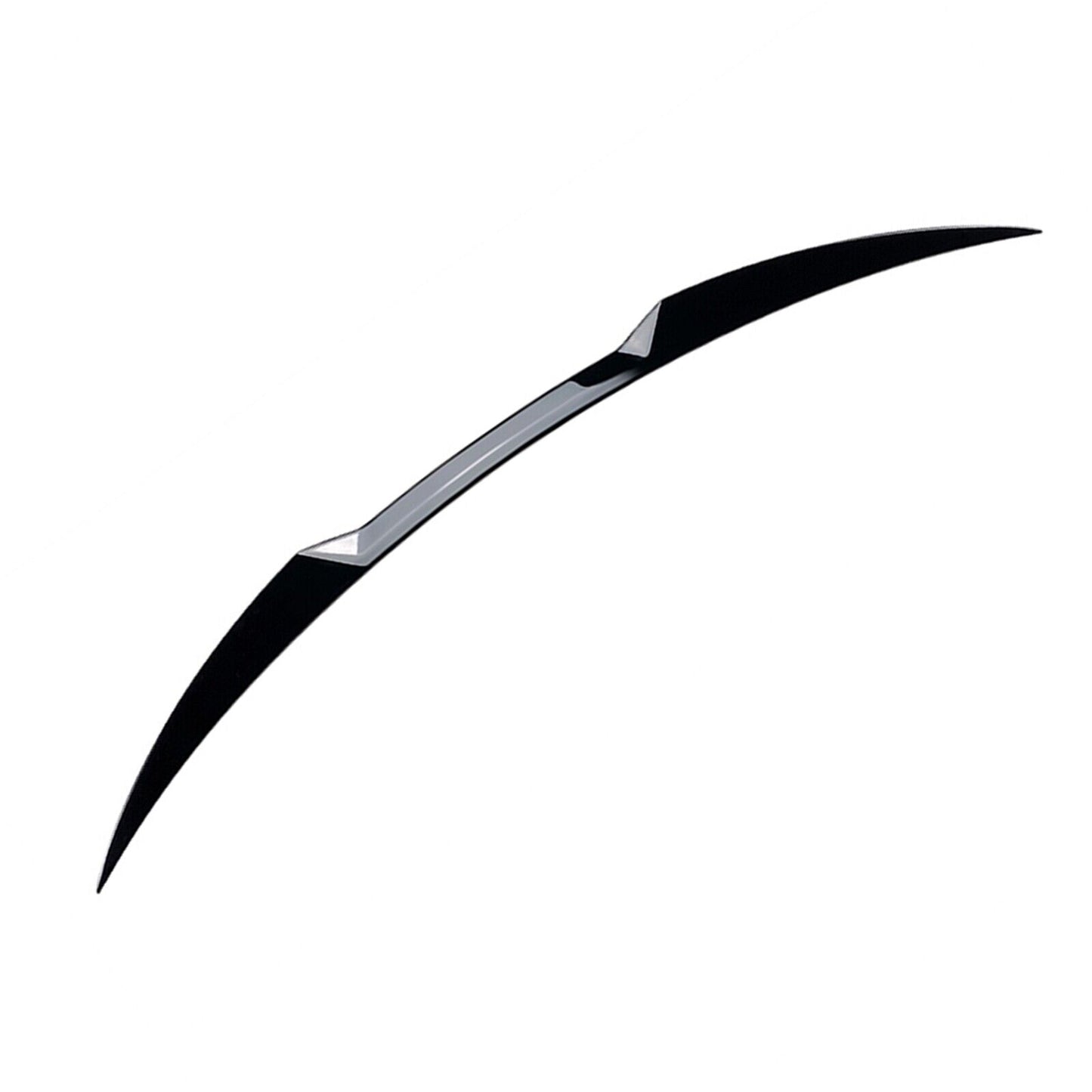 1Pc Rear Trunk Spoiler Wing Lip For Alfa Romeo Giulia Sedan 2015-23 Gloss Black