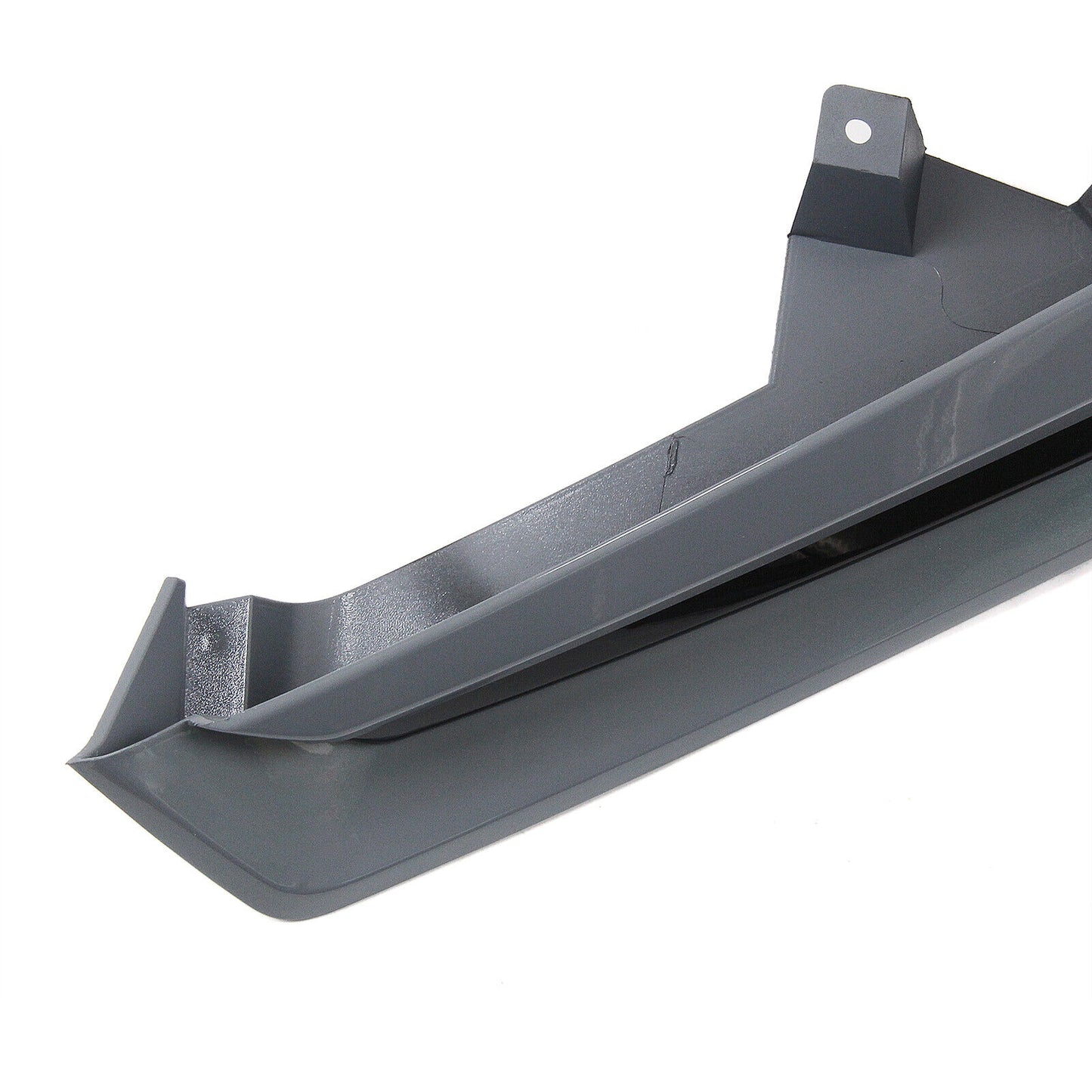 1Set Front Bumper Spoiler Lip Side Cover Gray For Honda Civic 11th All 2022-2024