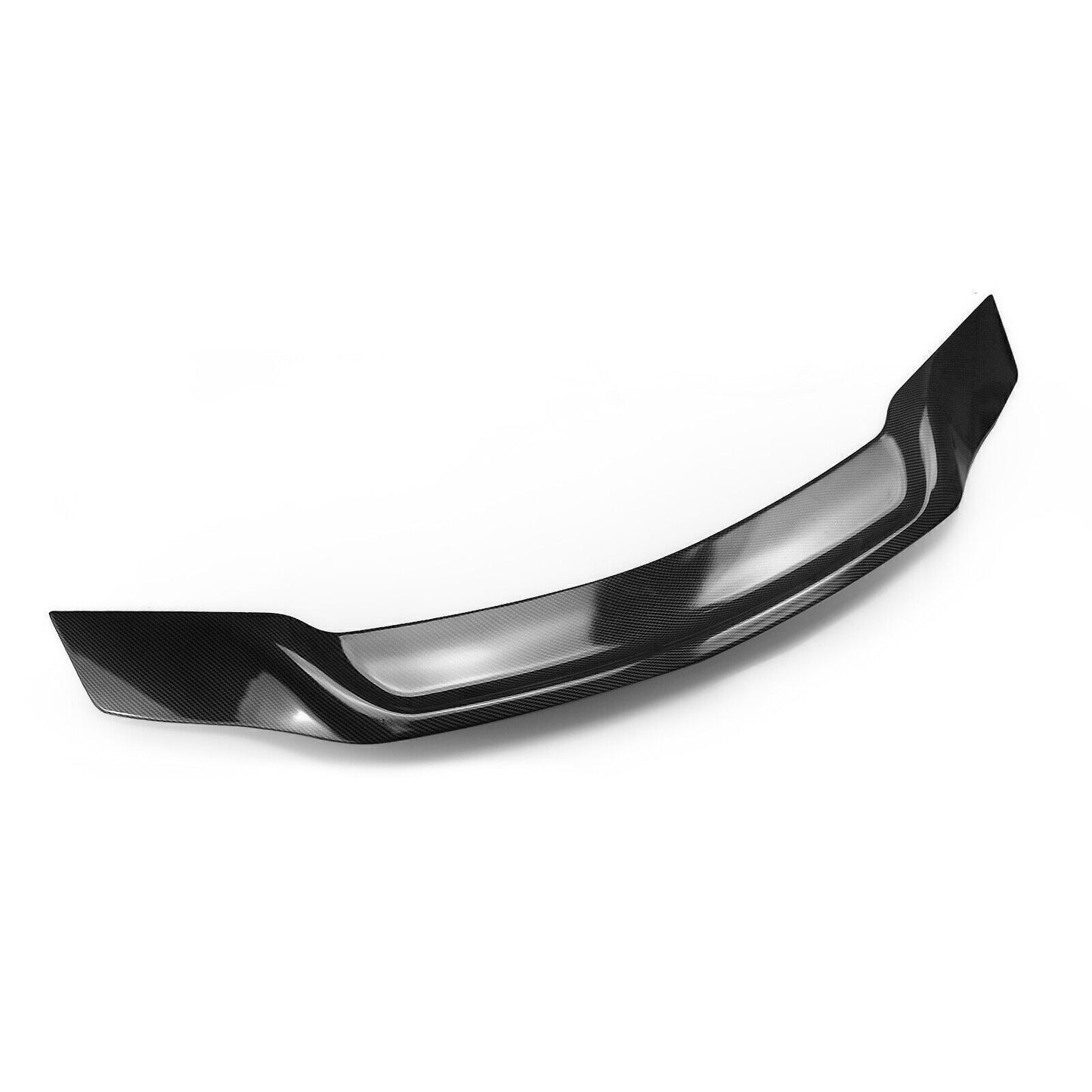 Rear Trunk Spoiler Wing Lip For Benz W204 C250 C300 2008-2014 Carbon Fiber Look