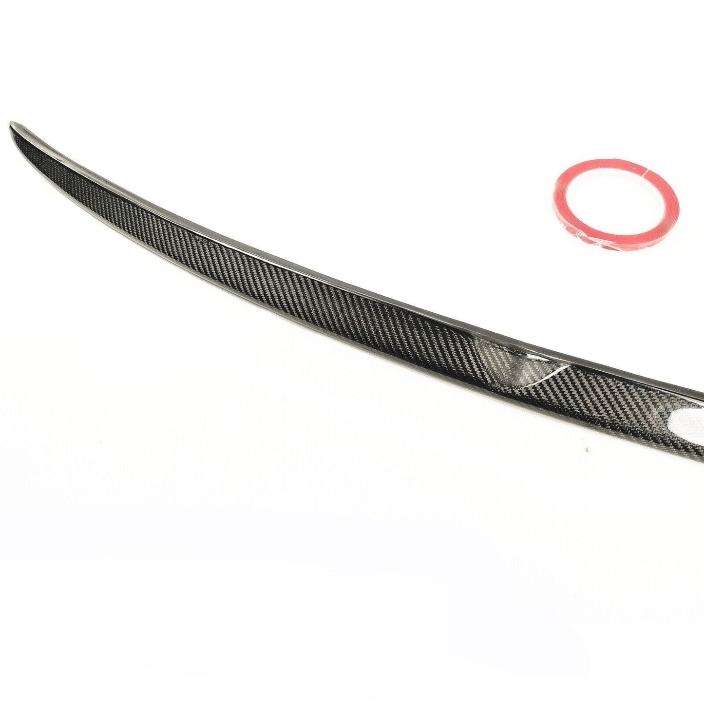 1x Carbon Fiber Car Rear Trunk Spoiler Wing Lip Roof Lid For Saab 9-3 2003-2012
