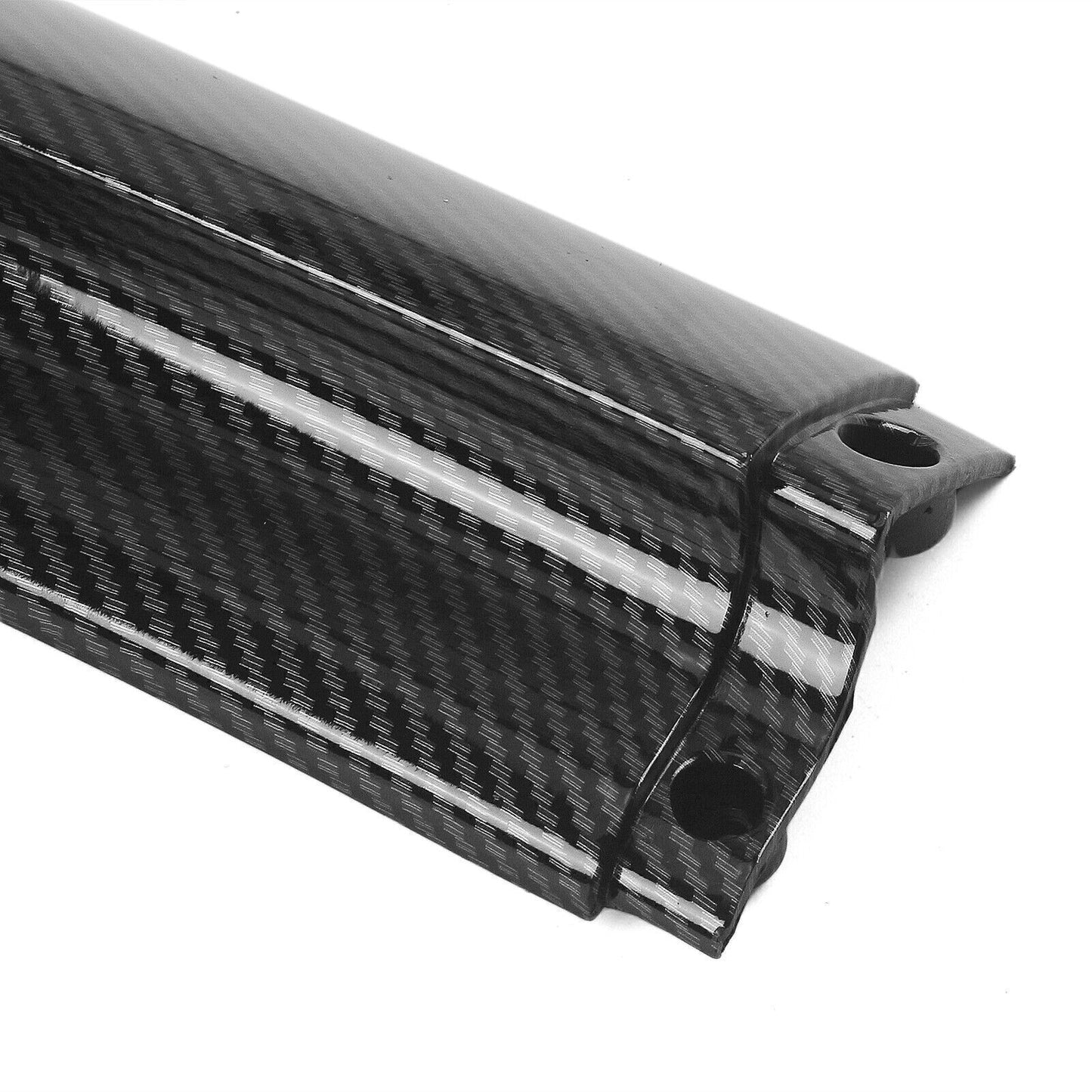 1 Set Car Front Bumper Spoiler Lip For BWM E36 M3 1992-1998 Carbon Fiber Style
