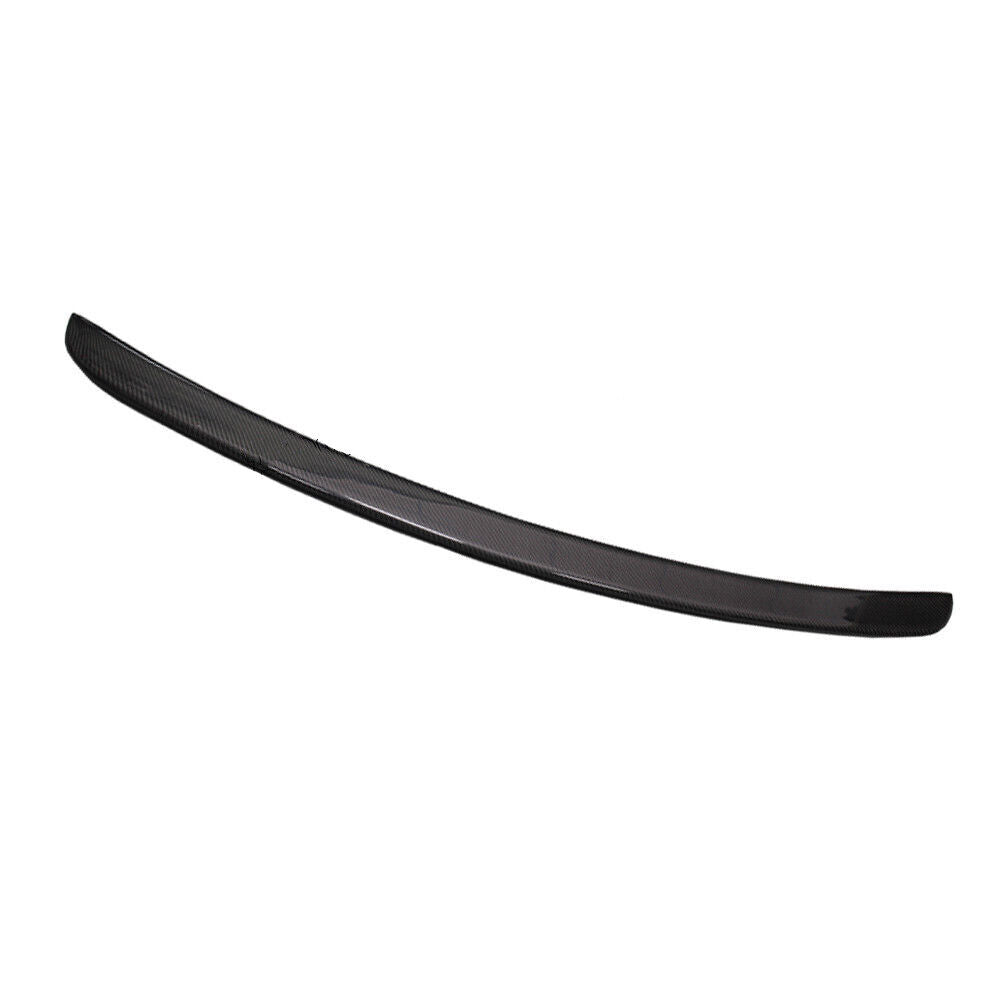 Real Carbon Fiber Rear Spoiler Wing Lip For Audi A4 B8 Sedan 2009-2012 S4 Style