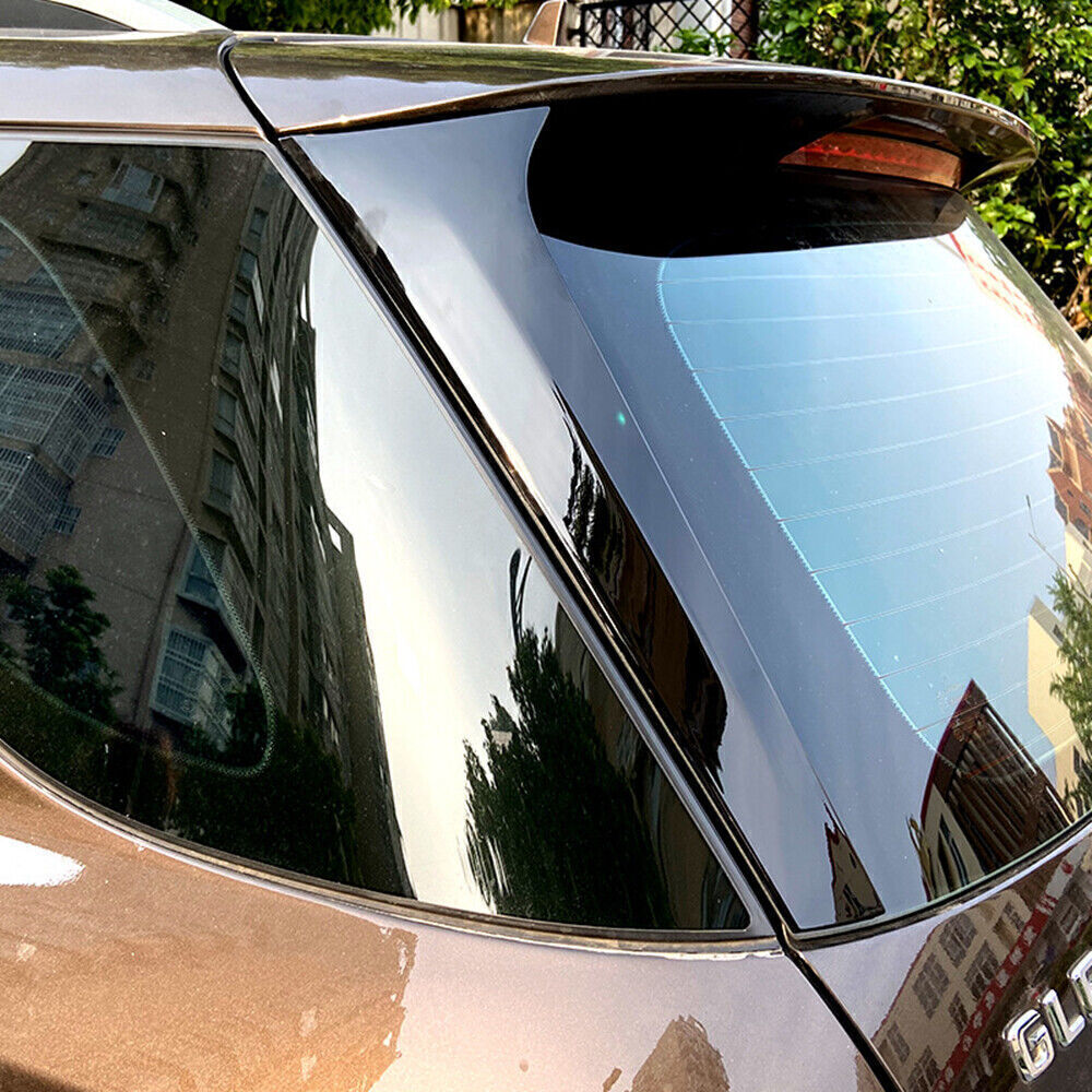 2Pcs Car Rear Window Side Spoiler Canard Splitter For Benz W166 ML GLE 2012-2019