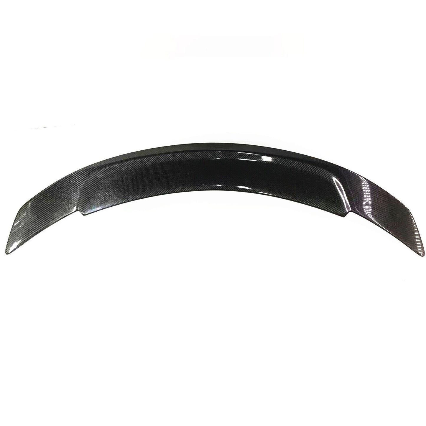 1Set Real Carbon Fiber Rear Roof Trunk Spoiler Wing Lip For Jaguar XF 2016-2020
