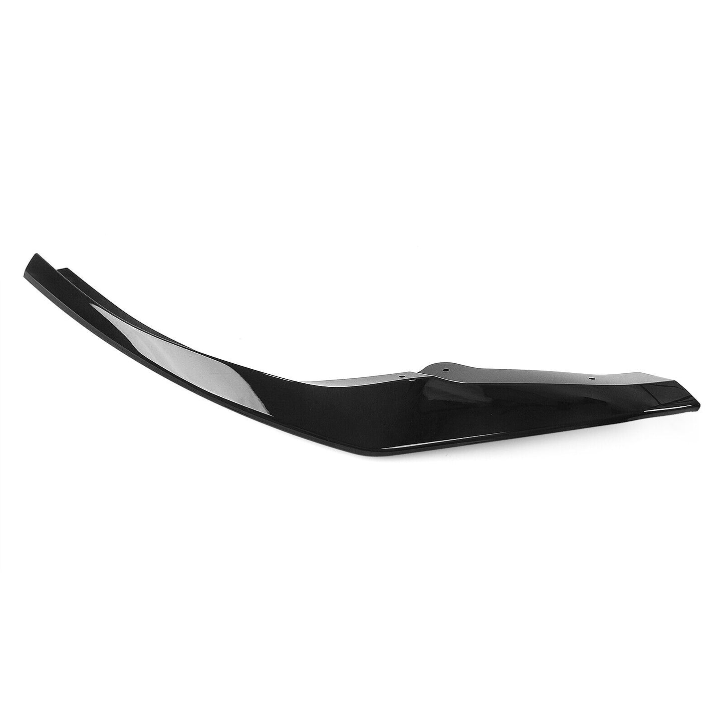 4Pc Front Bumper Lower Spoiler Lip Splitter For Audi Q8 2019-2023 Glossy Black