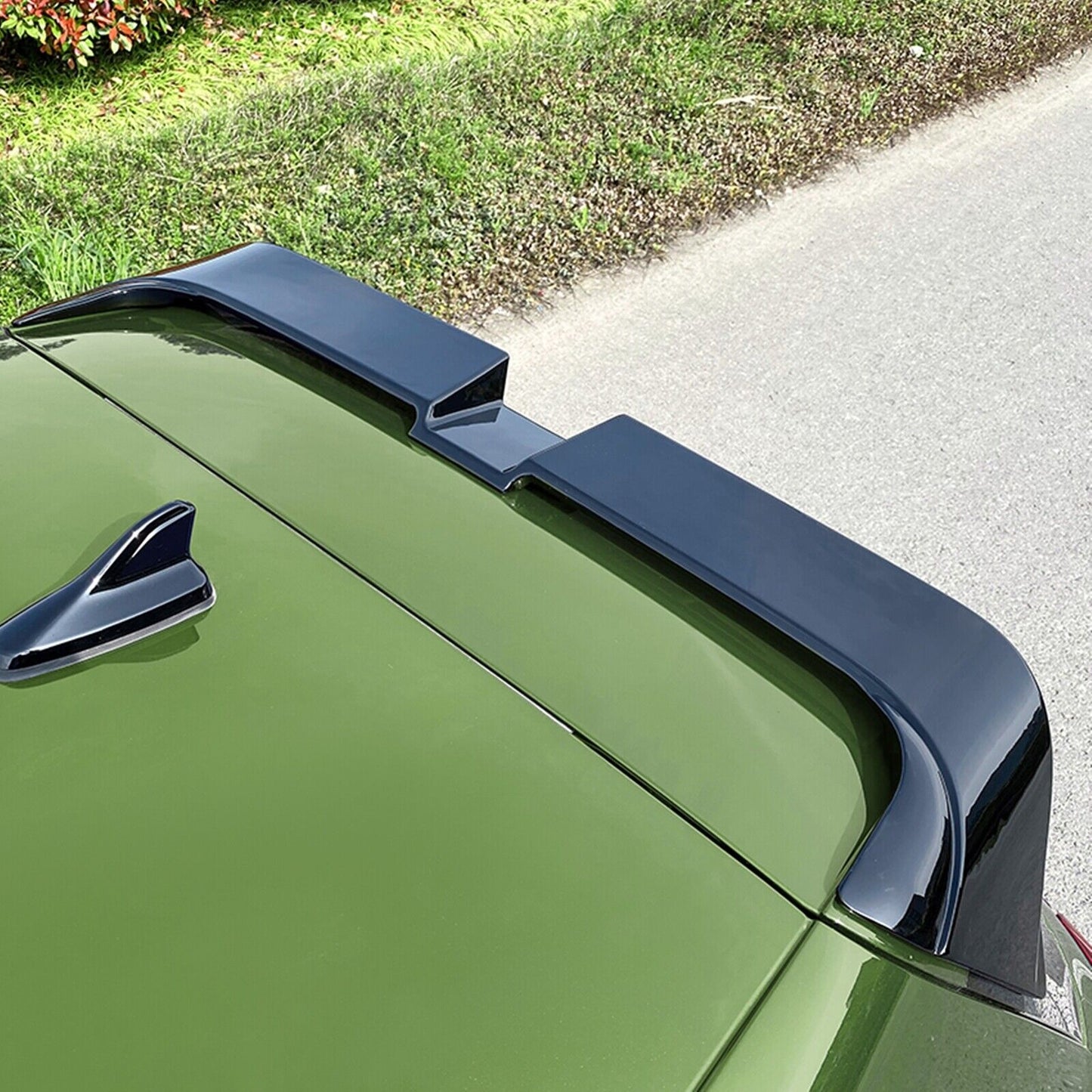 Rear Trunk Lip Wing For VW Golf 8 MK8 GTI R GTD GTE R Line Hatchback 20-23 Black