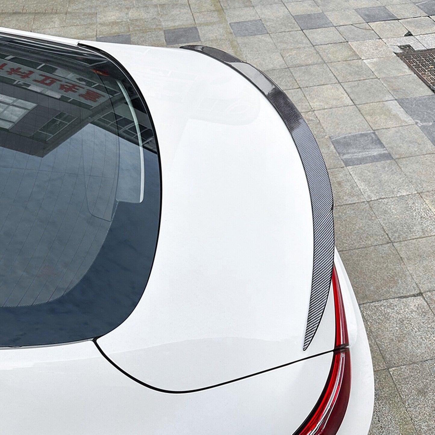 Rear Trunk Spoiler Wing For Benz E Class Coupe C238 W238 E200 E300 2017+ Carbon Fiber