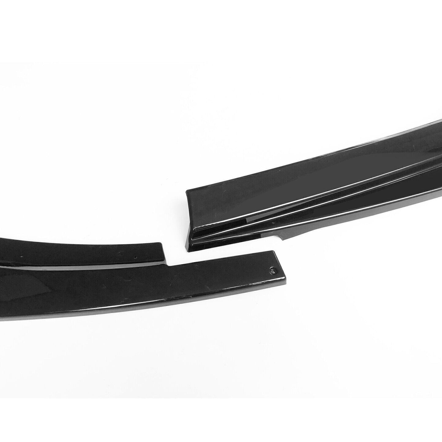Car Front Bumper Spoiler For Mercedes Benz C Class W204 C63 AMG 4 Door 2012-2014