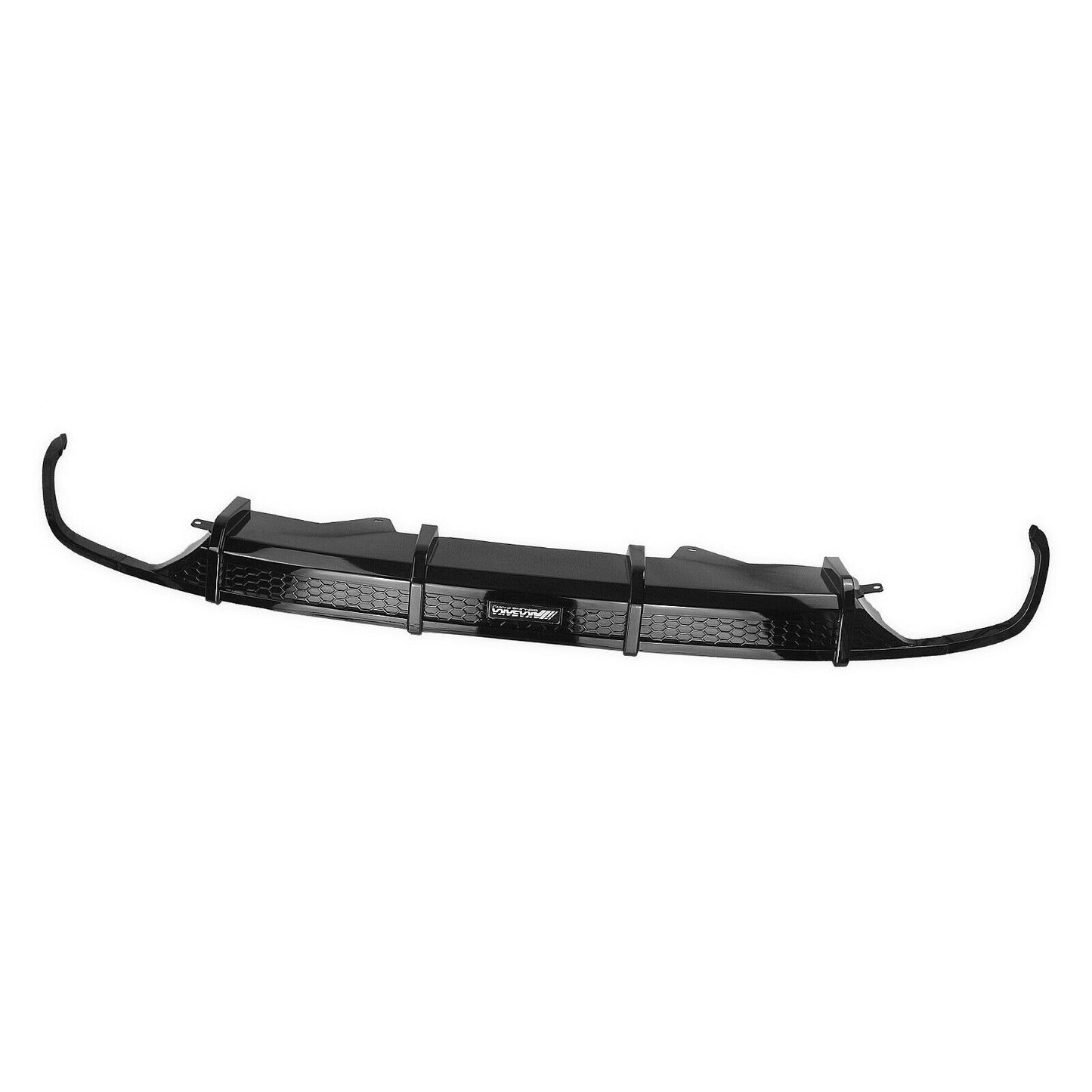 1Set Rear Bumper Diffuser Lip For Honda Accord 2018-2021 AKASAKA Gloss Black