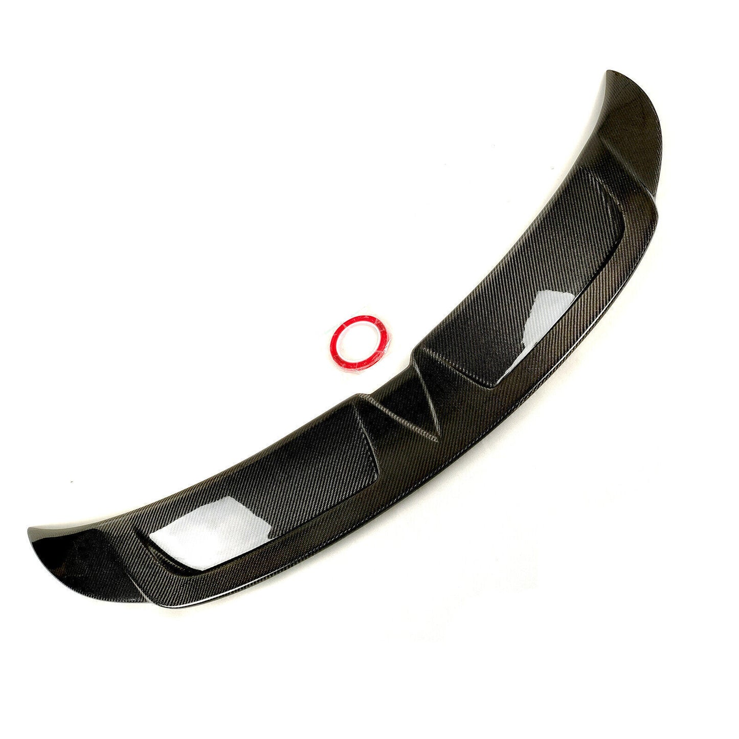 Rear Roof Trunk Spoiler Wing Lip For Tesla Model Y 2020-2023 Real Carbon Fiber