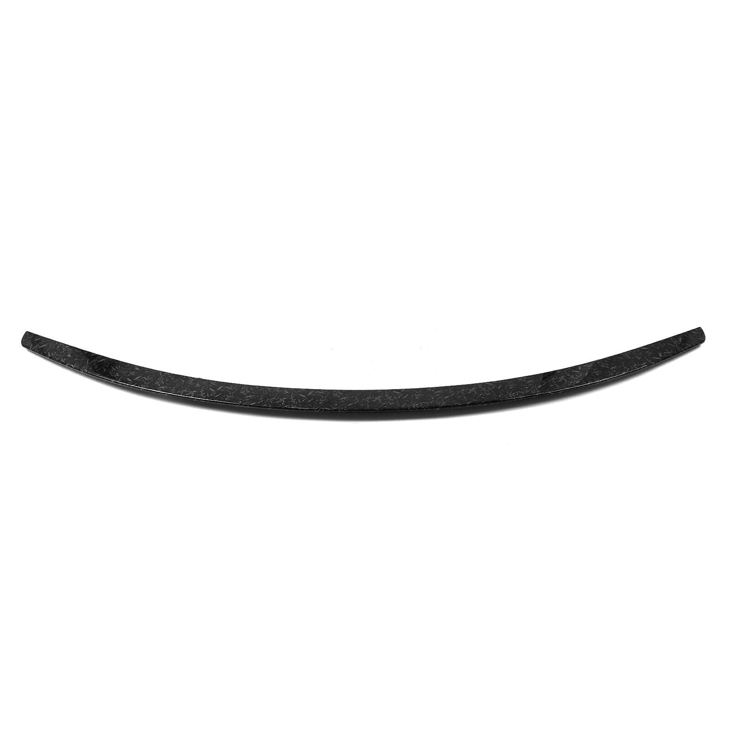 Rear Trunk Spoiler Wing Fit For Tesla Model S 2012-2022 Forged Carbon Fiber Look