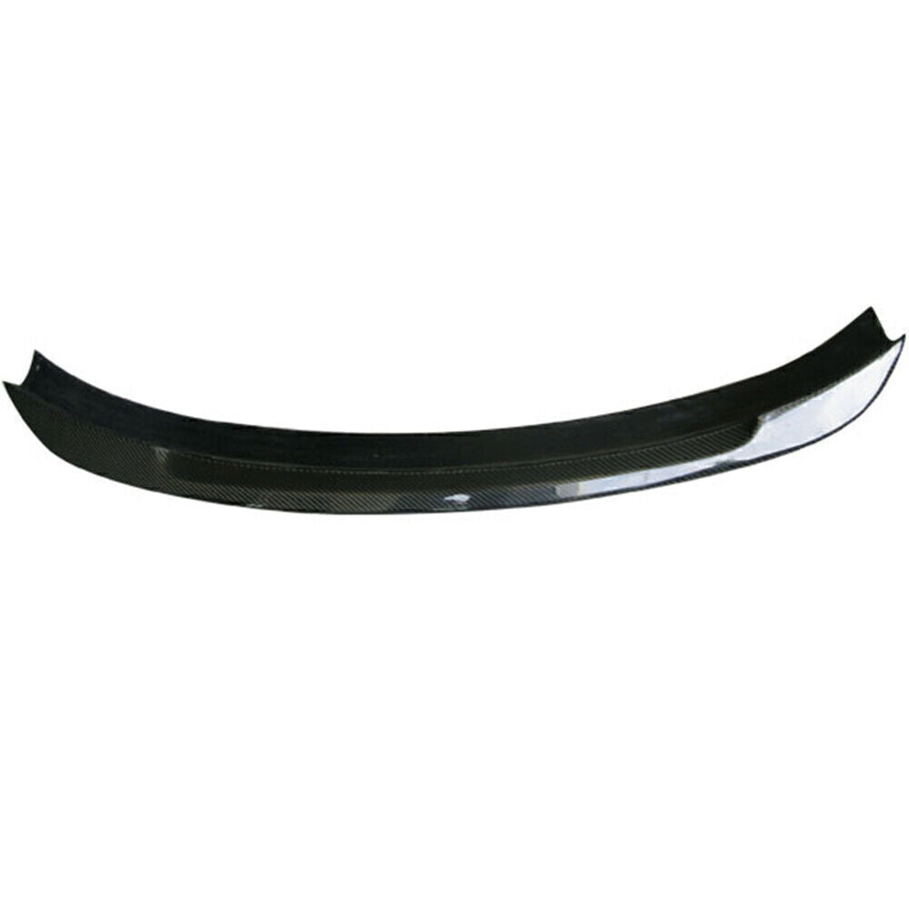 1Pc Carbon Fiber Car Rear Trunk Spoiler Wing Lip For Hyundai 2009-2013 2DR Black