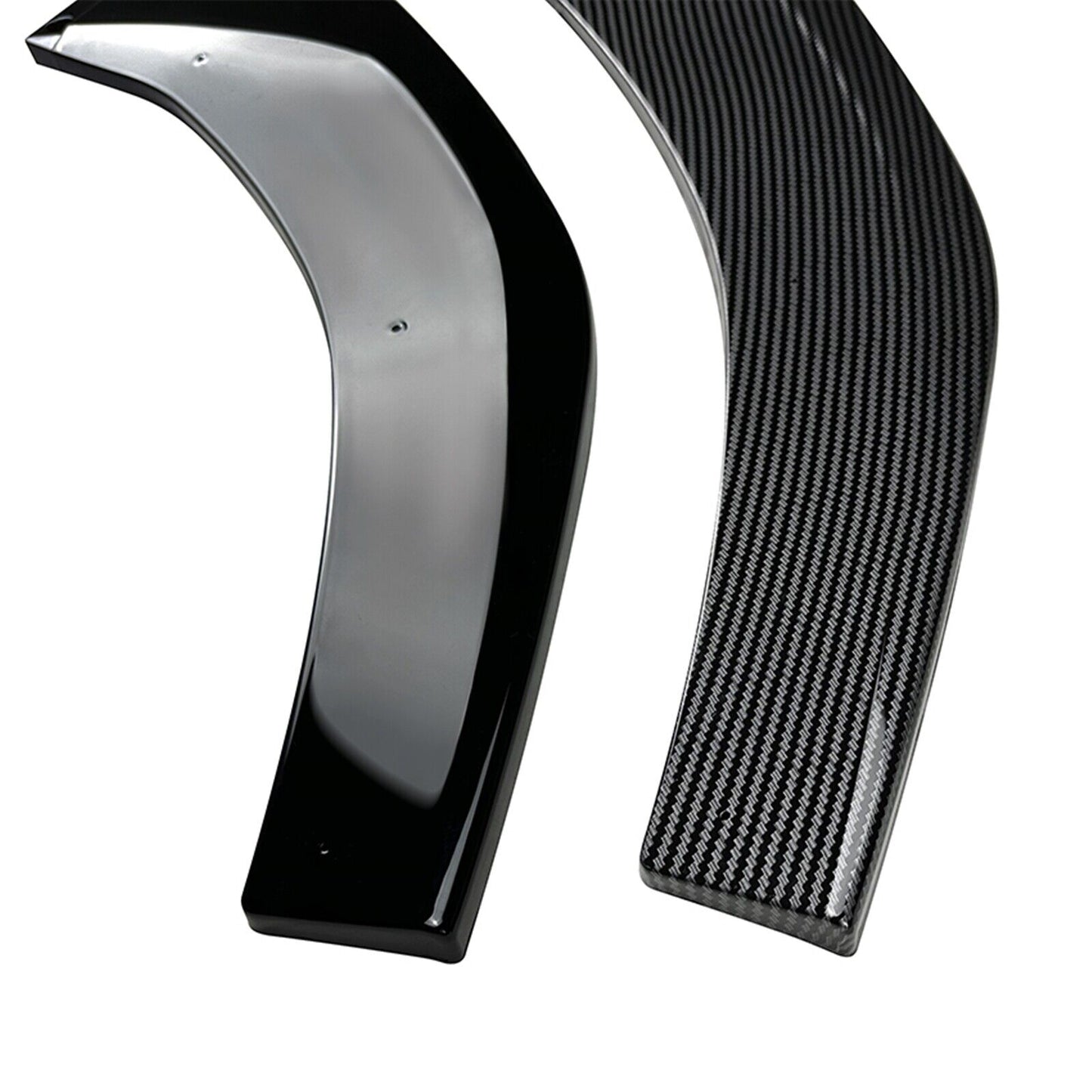 Gloss Black Car Front Bumper Spoiler Lip Splitter Kit For Audi A3 8Y S3 2021-UP