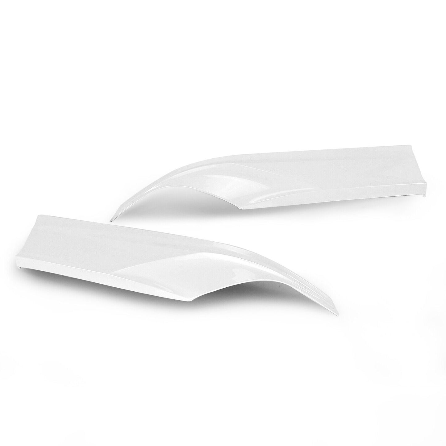 Rear Bumper Diffuser Spoiler Lip +White Cover Kit For Honda Accord YOFER 2018-22