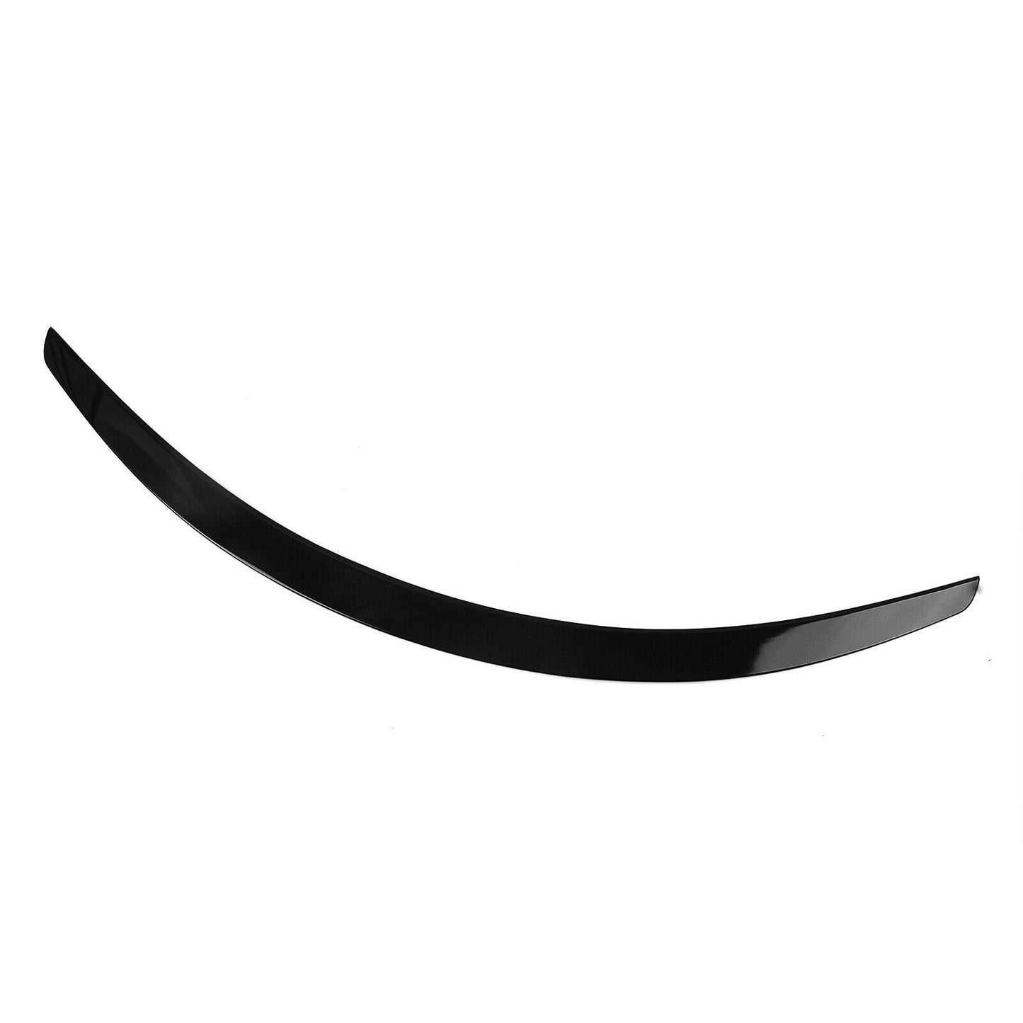 1Pc Car Rear Trunk Spoiler Lip Wing Fit For Tesla Model S 2012-2022 Gloss Black