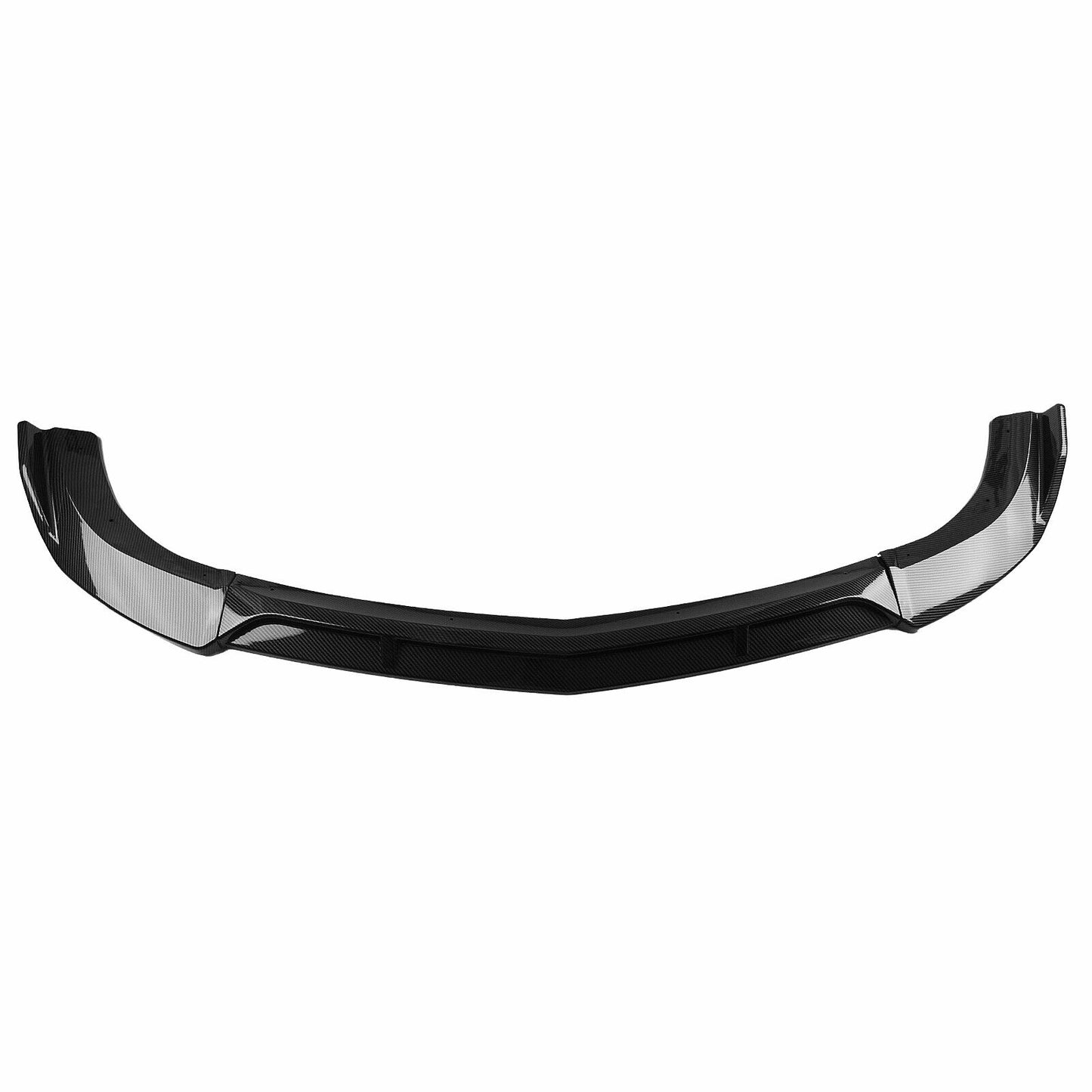 1Pc Carbon Fiber Front Bumper Spoiler Lip For M-Benz W204 C200 C250 C300 2008-2014