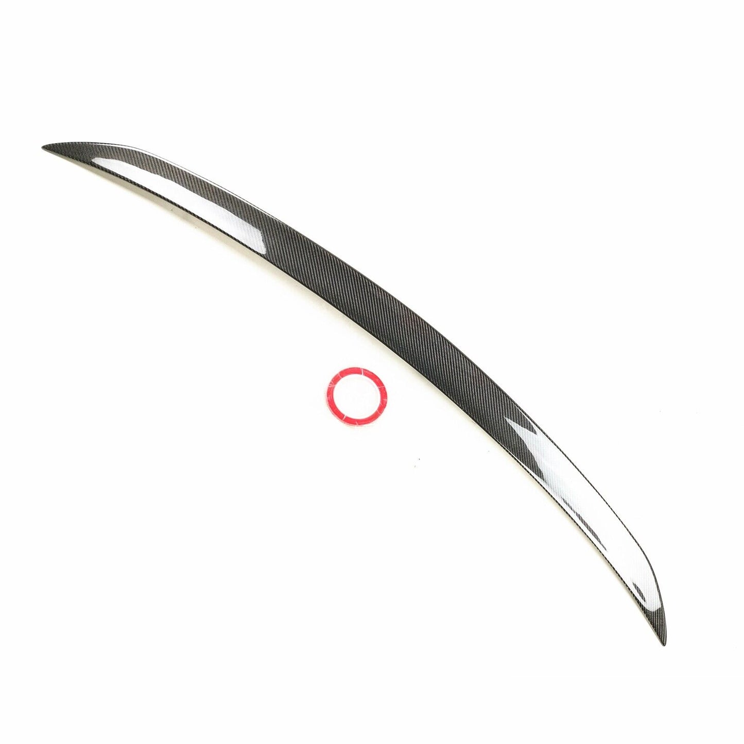 1Set Carbon Fiber Rear Trunk Spoiler Lip Wing For Porsche Cayenne Coupe 2018-22