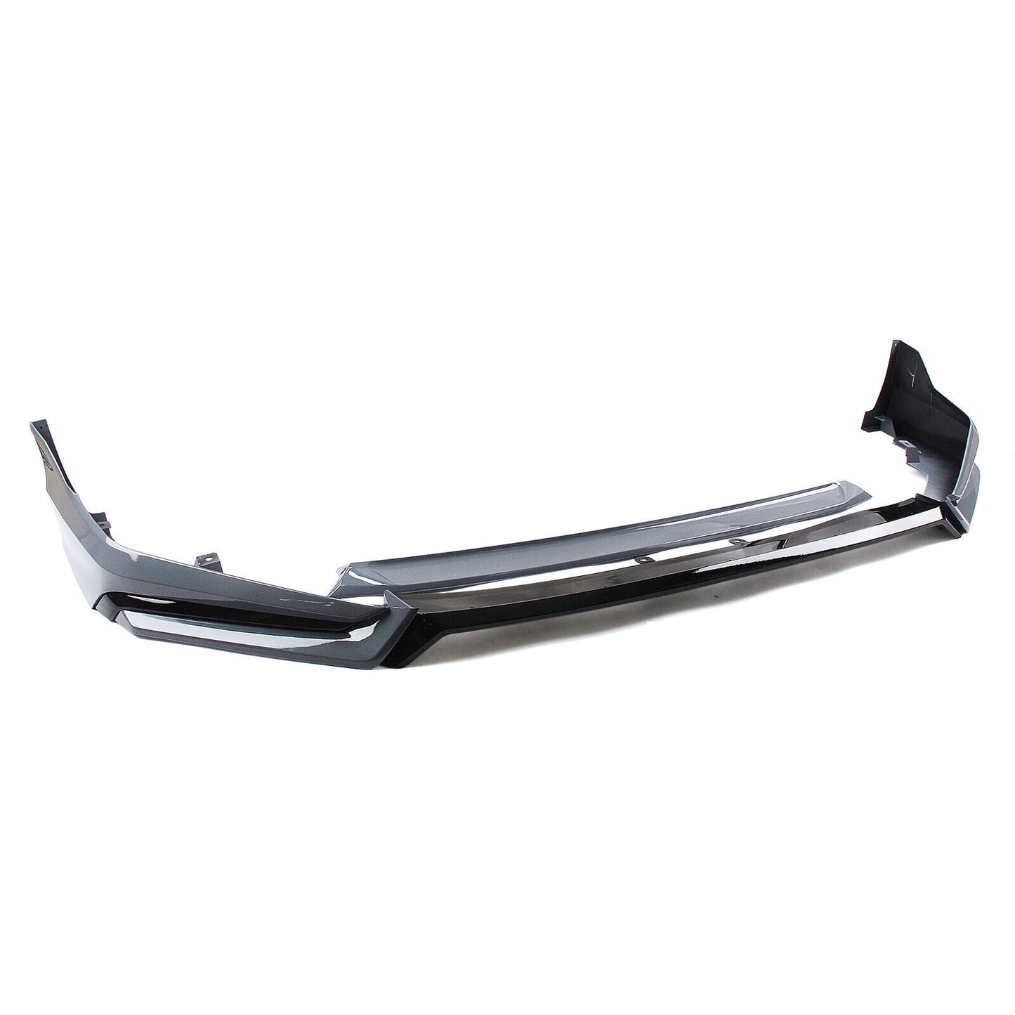 1Set Front Bumper Spoiler Lip Side Cover Gray For Honda Civic 11th All 2022-2024